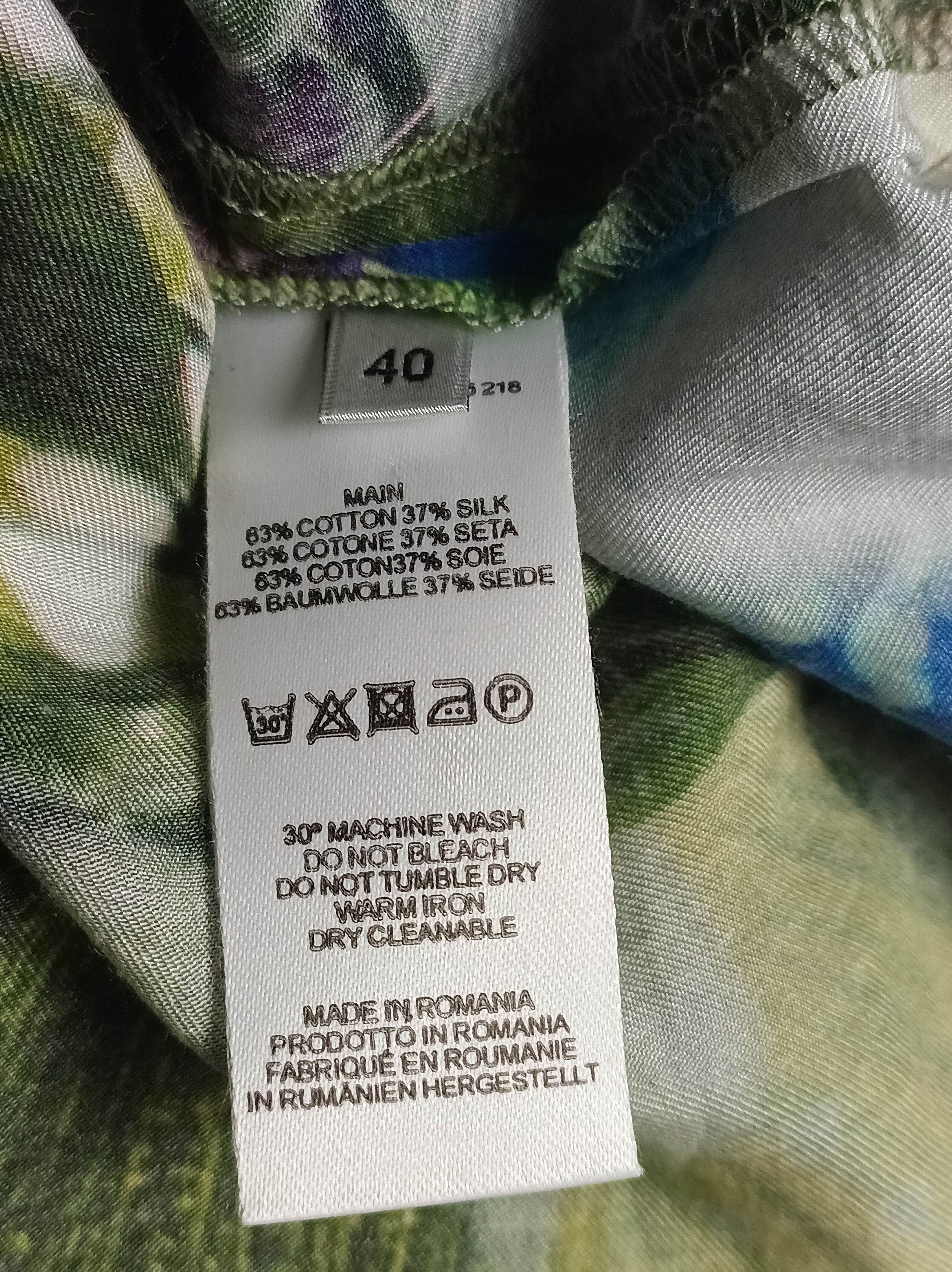Paul Smith Paul Smith Silk Cotton Dress Print Floral EU 40 Size S / US 4 / IT 40 - 7 Thumbnail