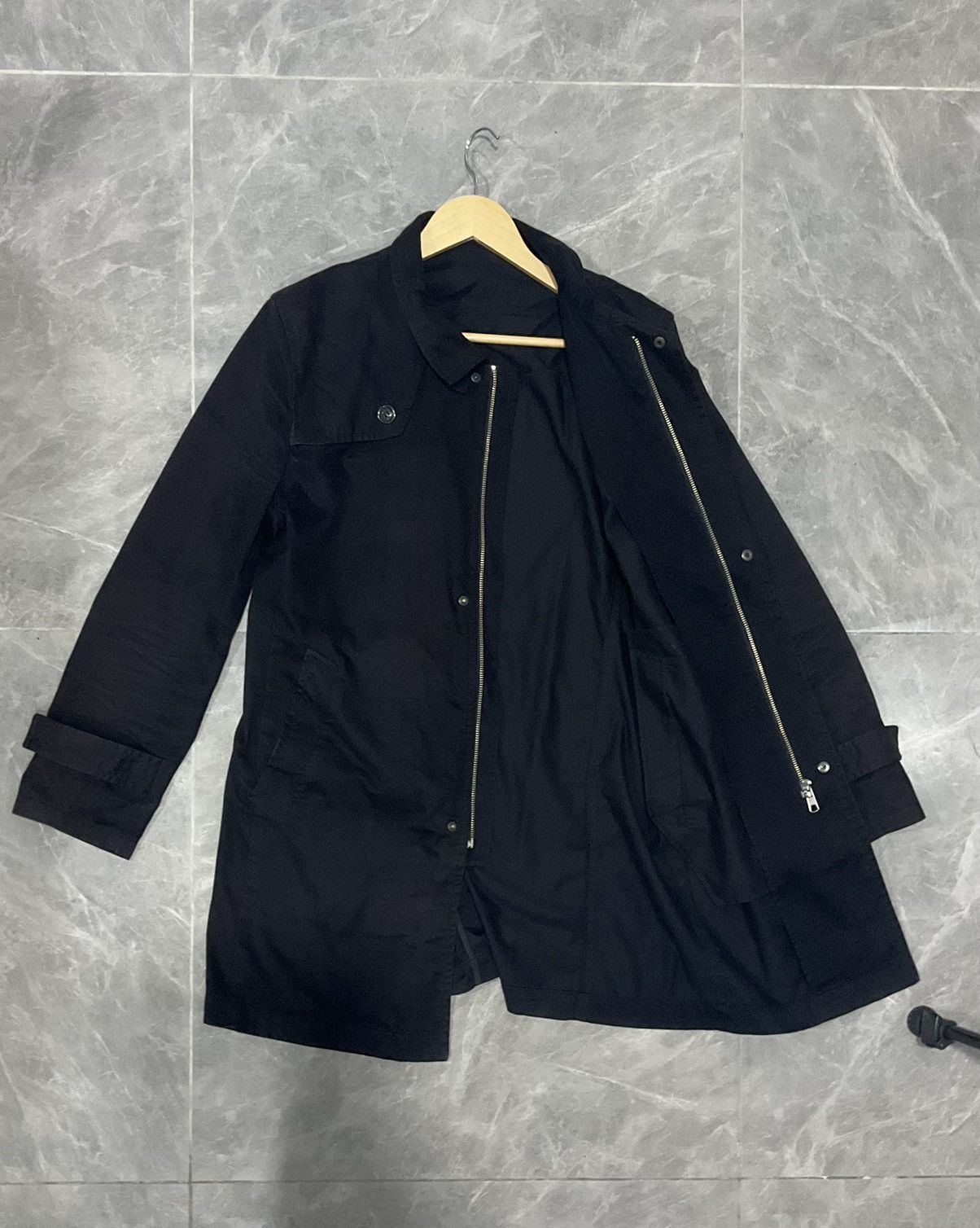 Other Comme Ca Ism sweat leather long coat Size US M / EU 48-50 / 2 - 2 Thumbnail