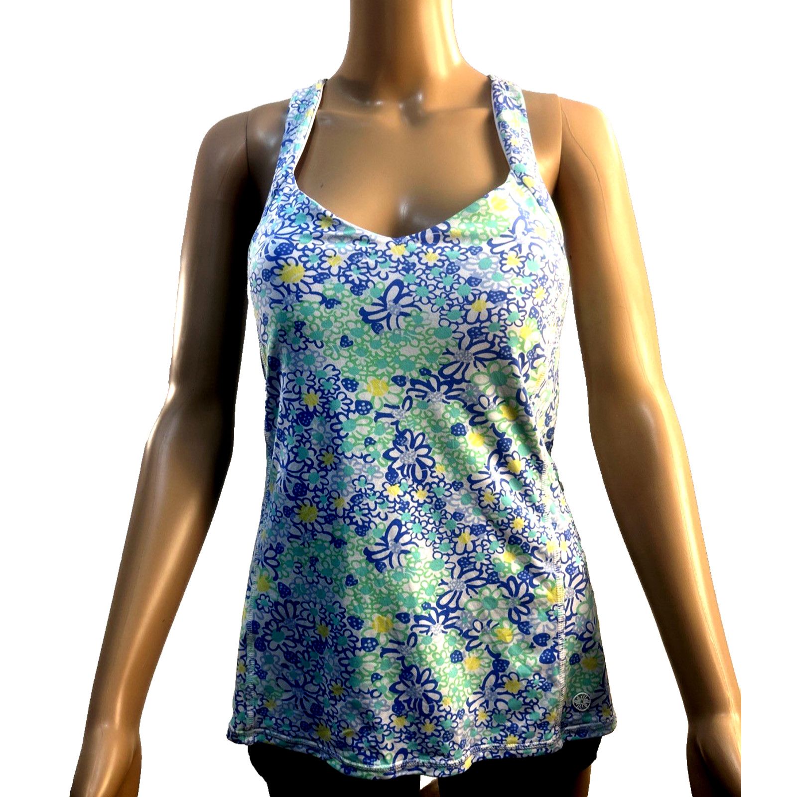 Lilly Pulitzer Lilly Pulitzer Bliss Tank Woman Small Blue Cay to My Heart Size S / US 4 / IT 40 - 2 Thumbnail