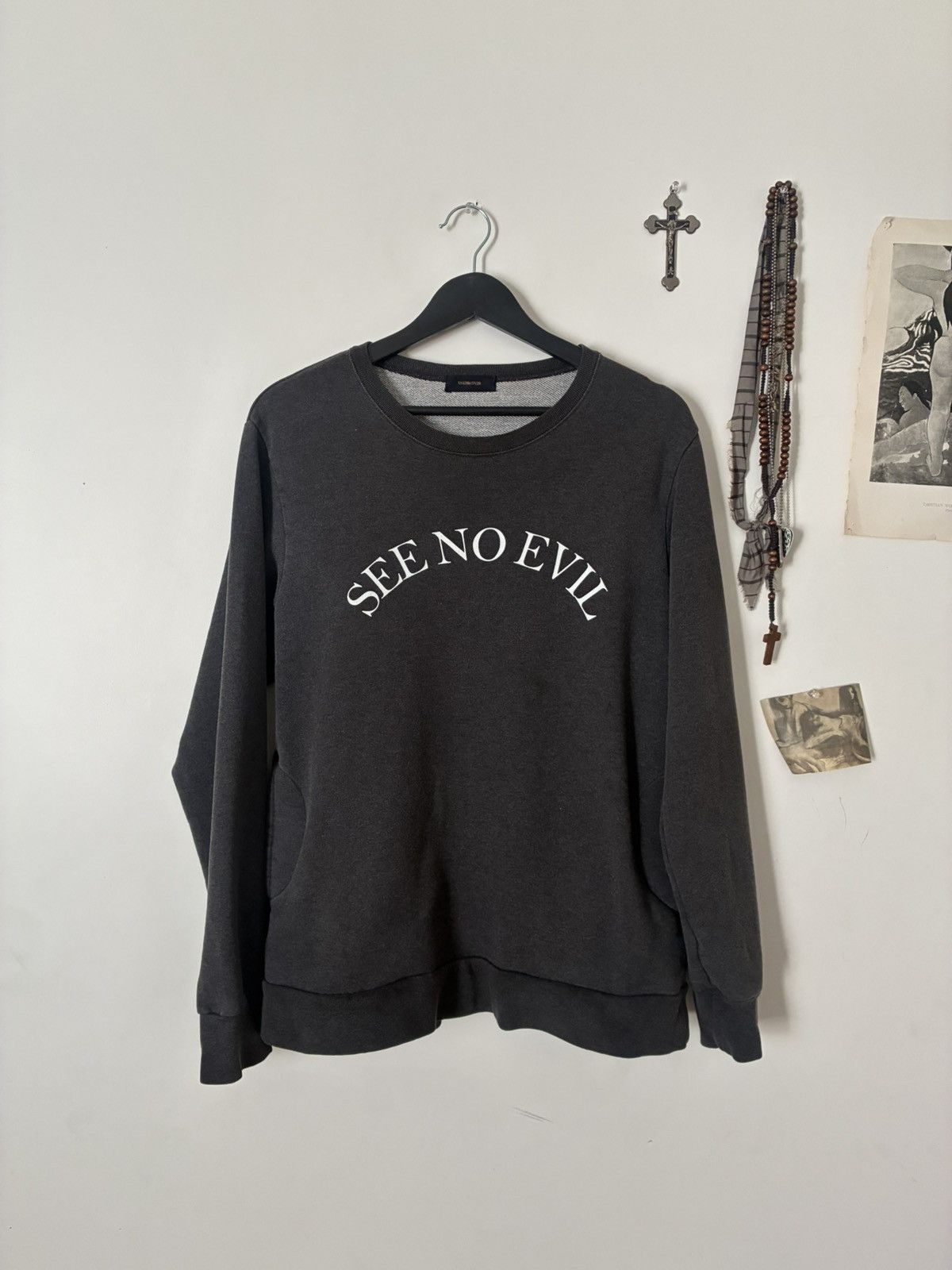 Undercover SS15 “See No Evil” Sweatshirt