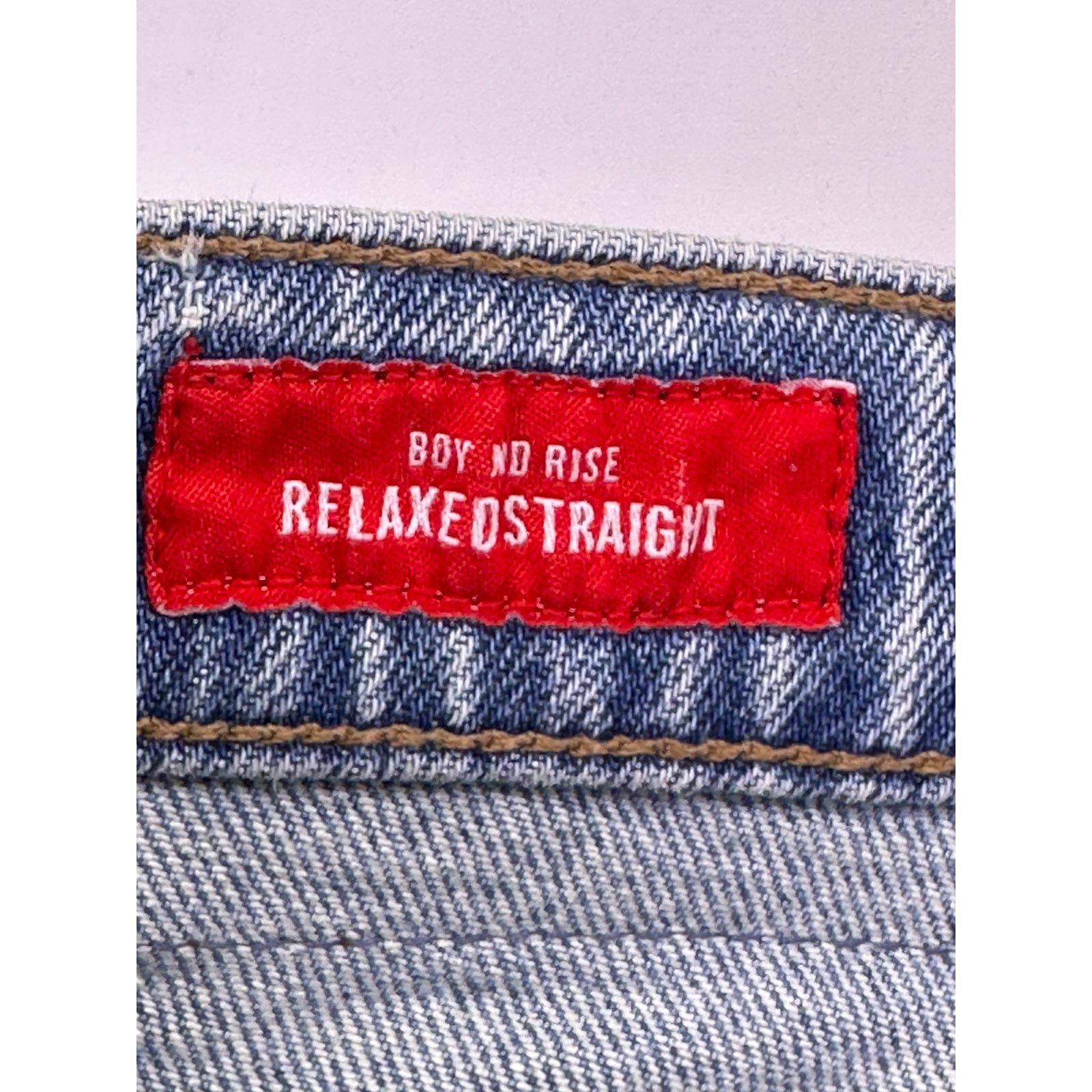 Lucky Brand Vintage Ripped Lucky Brand Red Tag Size 6/28R Relaxed fit Size 28" / US 6 / IT 42 - 4 Thumbnail