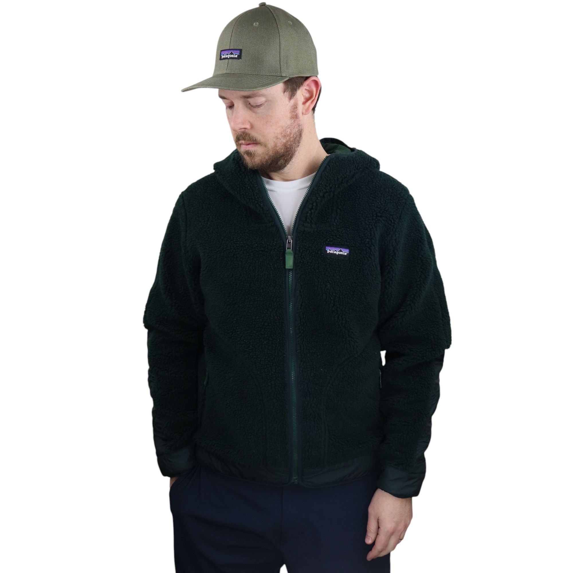 Arc'teryx × Patagonia Y2K Patagonia Rhythm Deep Pile Retro X Fleece Hoody Jacket Size US M / EU 48-50 / 2 - 2 Thumbnail