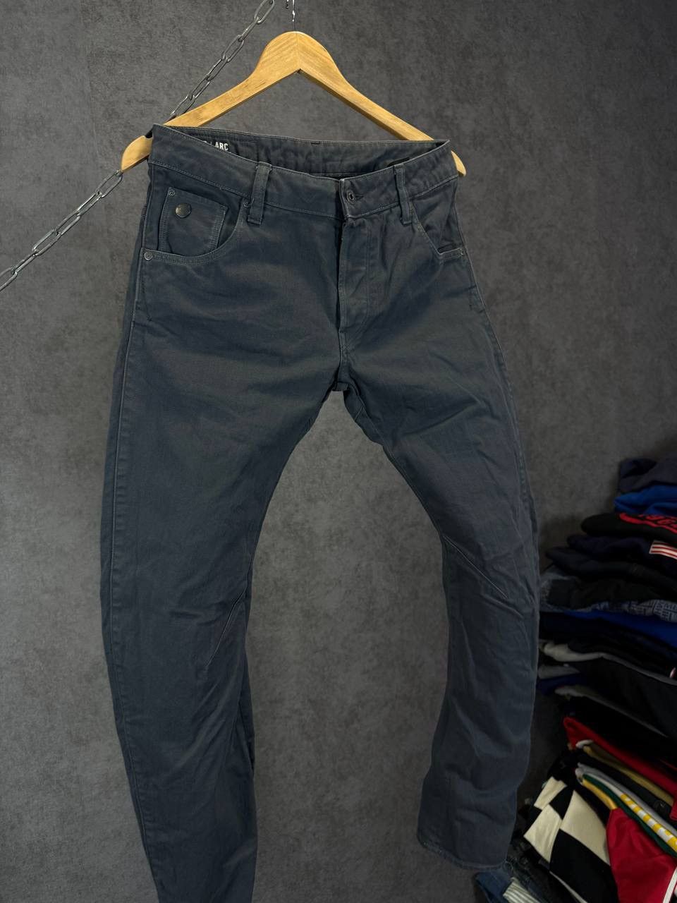 G-Star G Star designer asymmetric jeans Size US 29 - 3 Thumbnail
