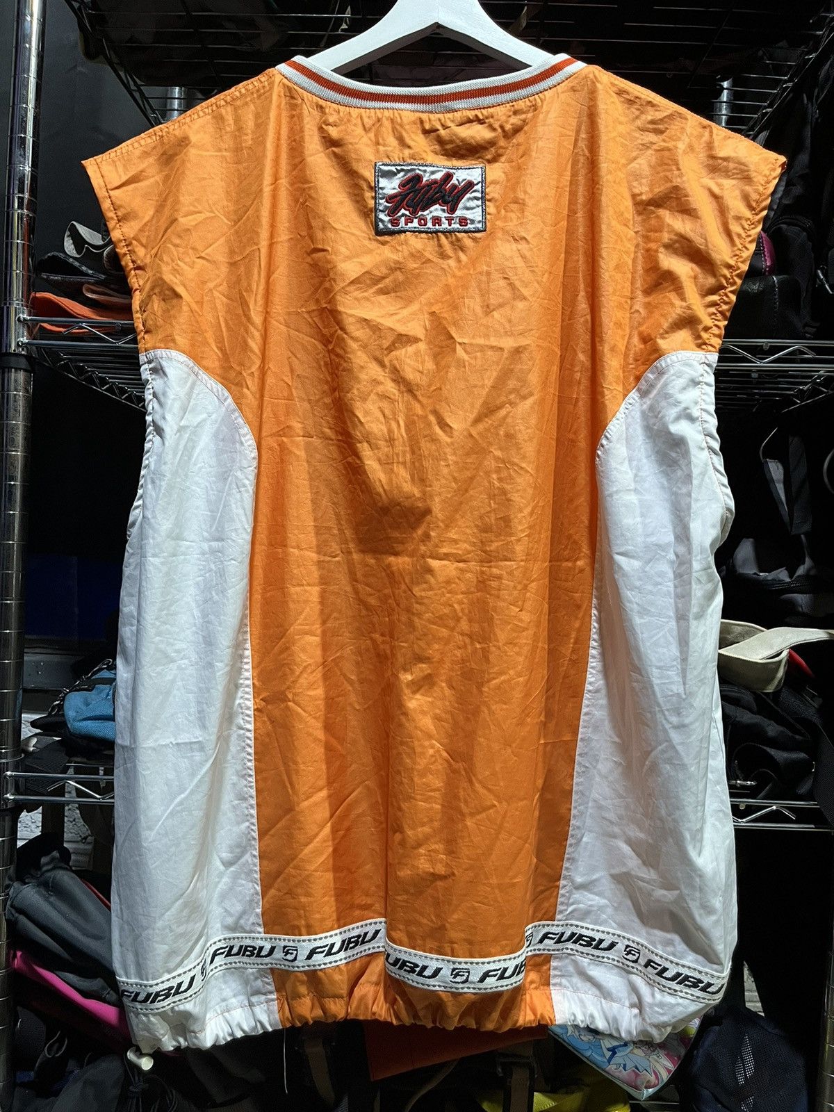 Fubu For US By Us FUBU Sports Hip Hop Vest 90s Size US L / EU 52-54 / 3 - 2 Thumbnail