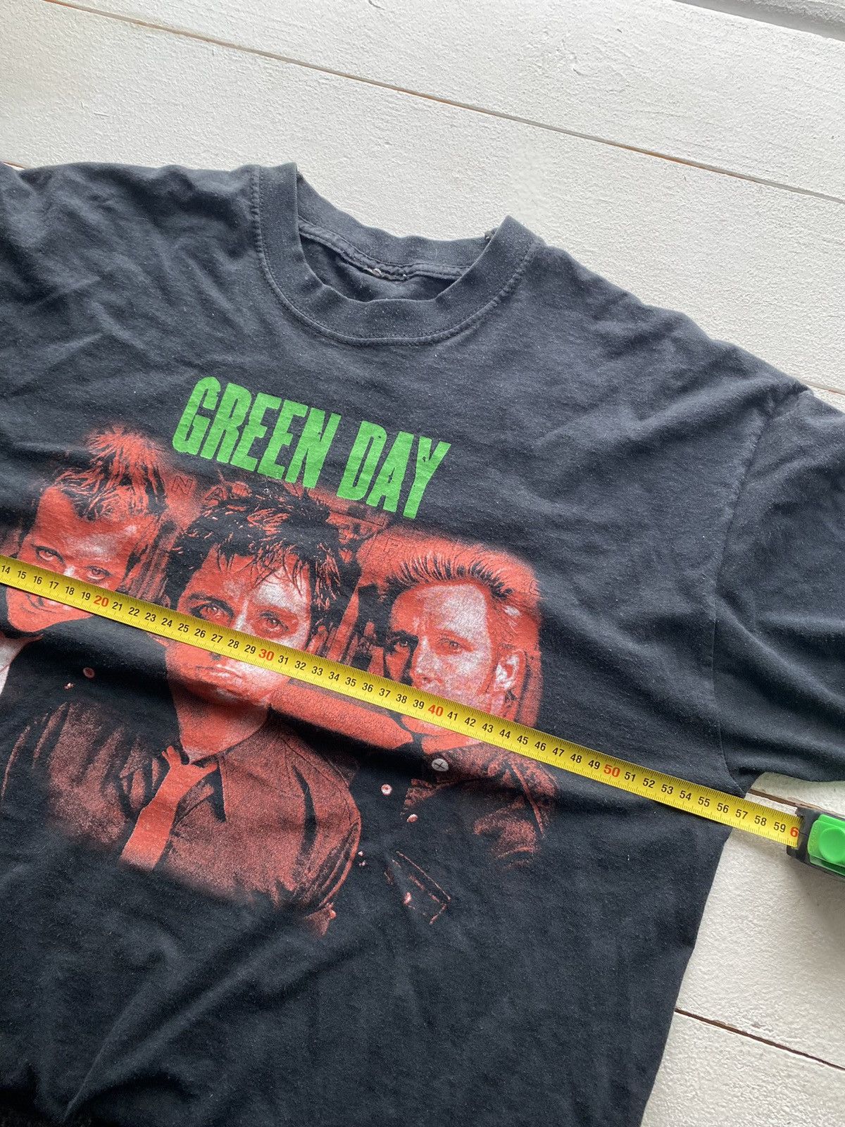 Band Tees × Vintage 🔥VNTG Green Day American Idiot Tour T-Shirt Black Punk Rock Size US L / EU 52-54 / 3 - 8 Thumbnail