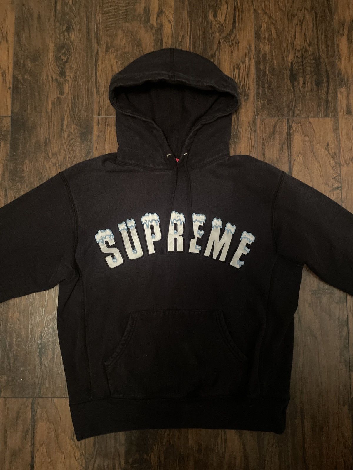 Supreme Supreme Icy Arc Hooded Sweatshirt Grailed