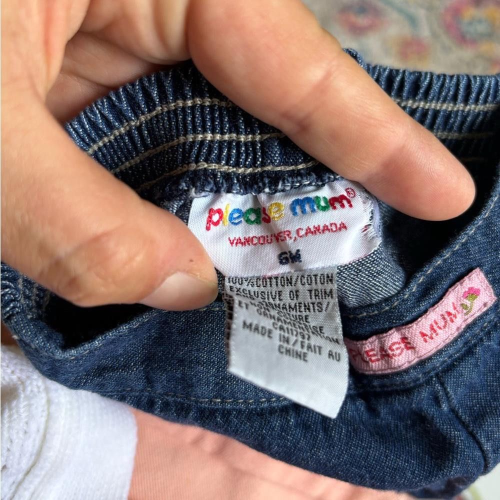 Designer Vintage Please Mum Flared Jeans Size US 26 / EU 42 - 4 Thumbnail