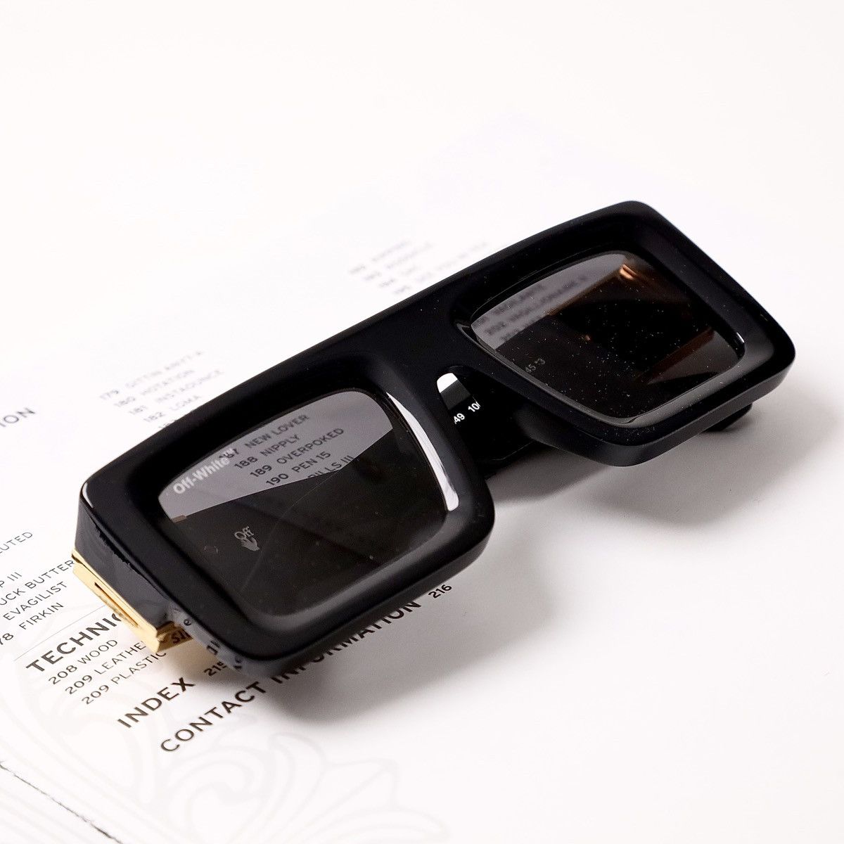 Off-White OFF WHITE LEONARDO SUNGLASSES Size ONE SIZE - 7 Thumbnail