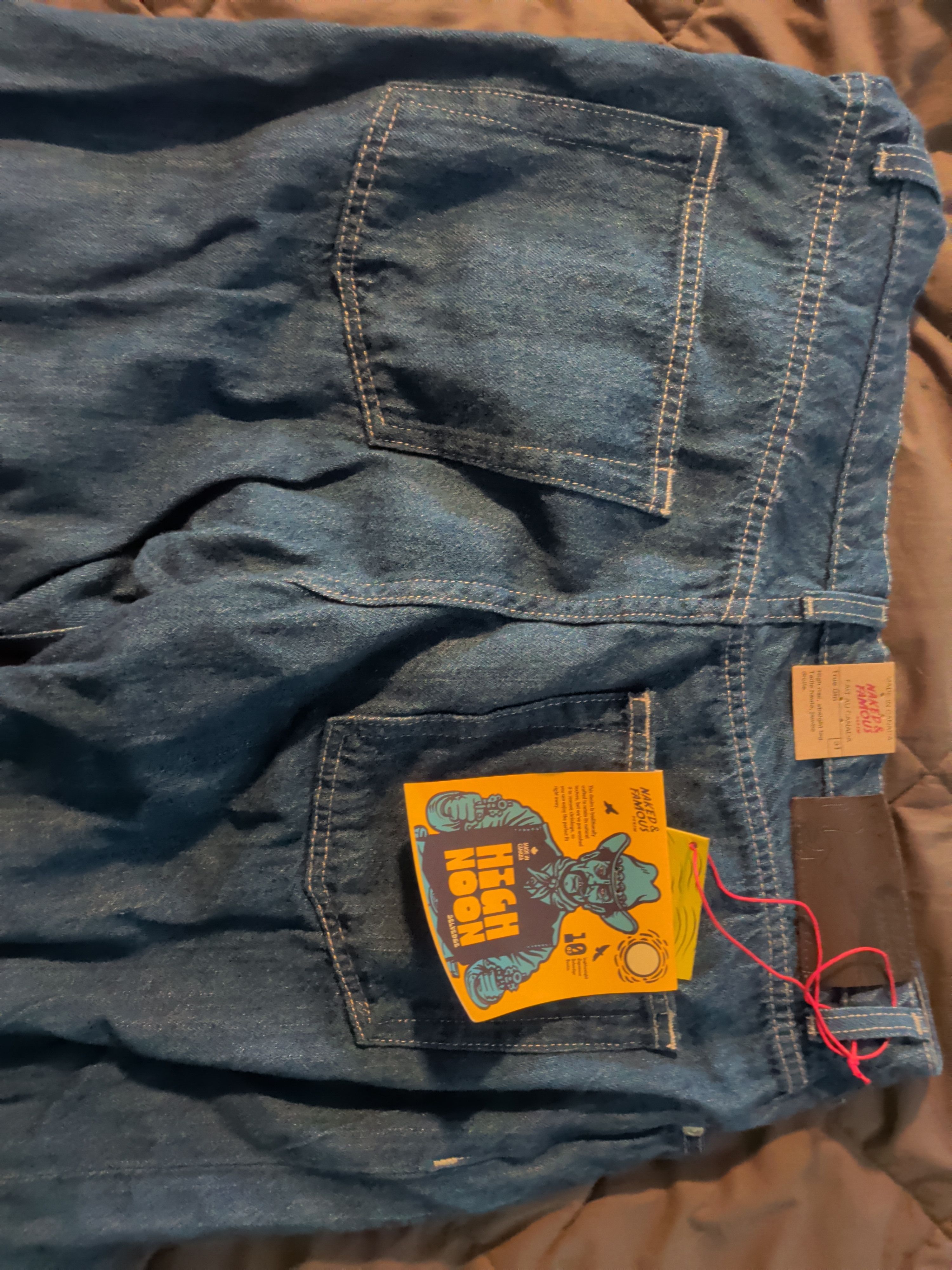 Naked & Famous True Girl High Noon Size 31" - 5 Thumbnail