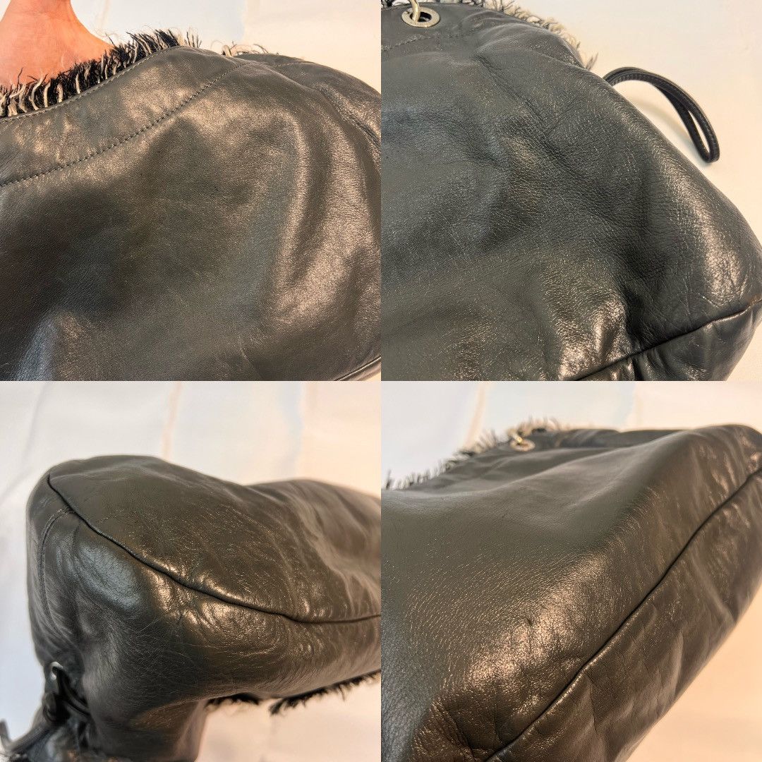 Chanel Chanel 2010-2011 Fringed Logo Large Hobo Tote Bag Size ONE SIZE - 12 Thumbnail