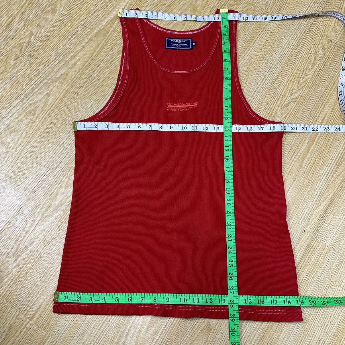 Polo Ralph Lauren Polo Sport Singlet Sleeveless Tank Tops A828 Size US L / EU 52-54 / 3 - 4 Thumbnail