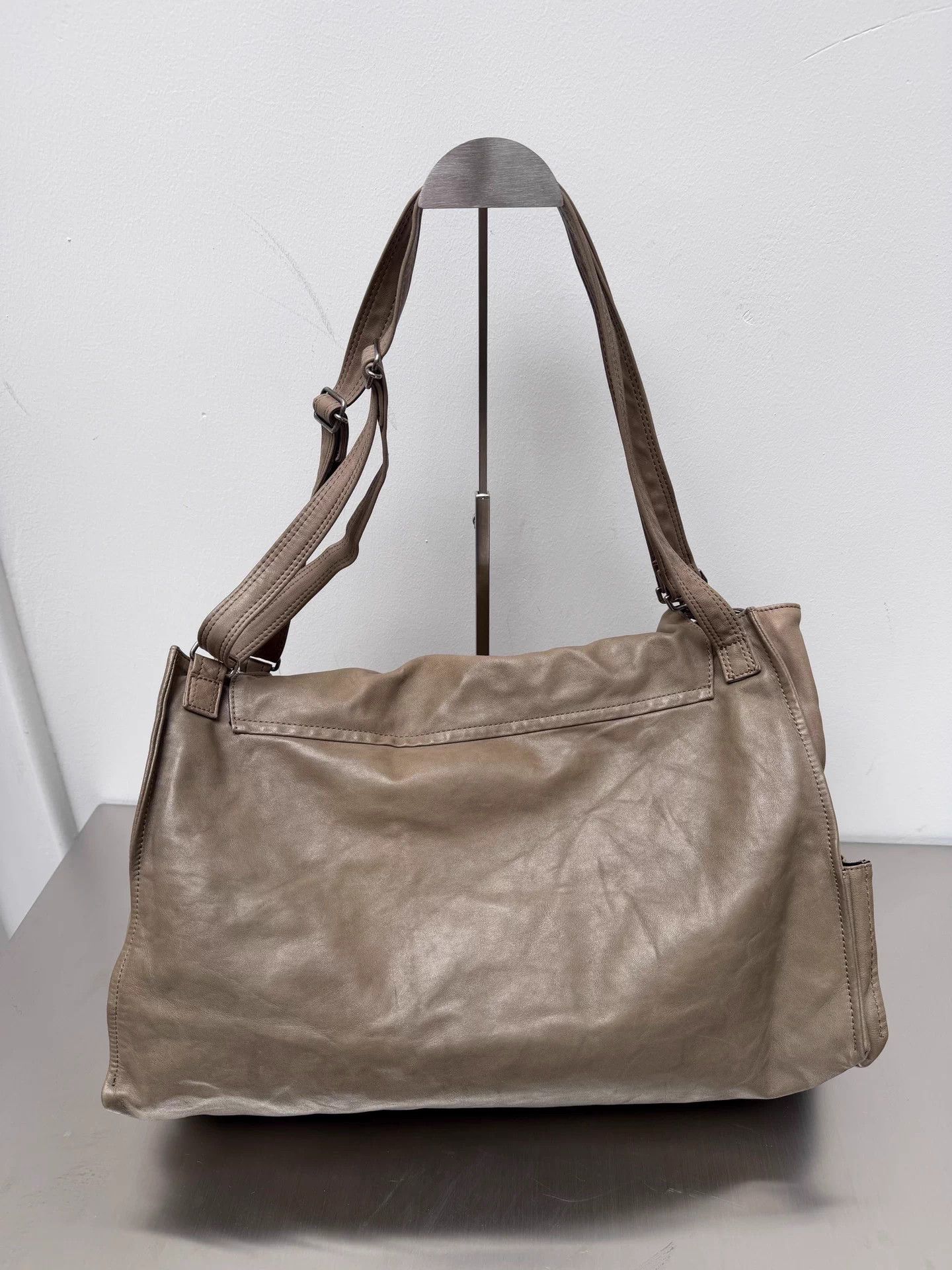 Yohji Yamamoto Yohji Yamamoto Y's Horsehide Beige Flap 2way crossbody Size ONE SIZE - 6 Thumbnail
