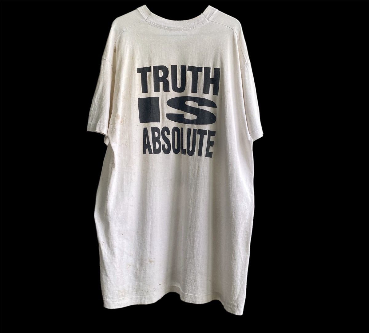 Band Tees Thrashed Vintage 90s Worlds Collide Pain Is Temporary Band T Size US XL / EU 56 / 4 - 2 Thumbnail