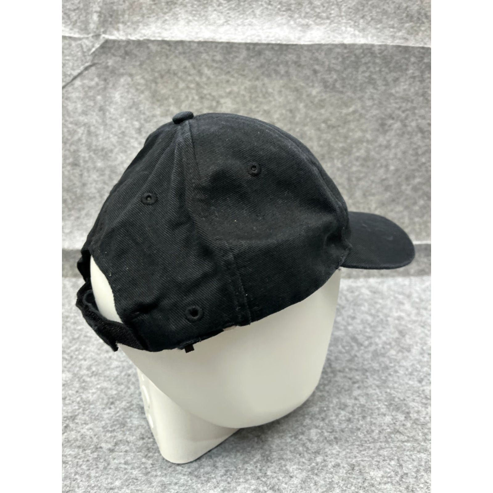 Vintage Skull Blaster Audio Adjustable Baseball Cap Adult One Size Black Cotton Casual Music Mens Size ONE SIZE - 7 Thumbnail