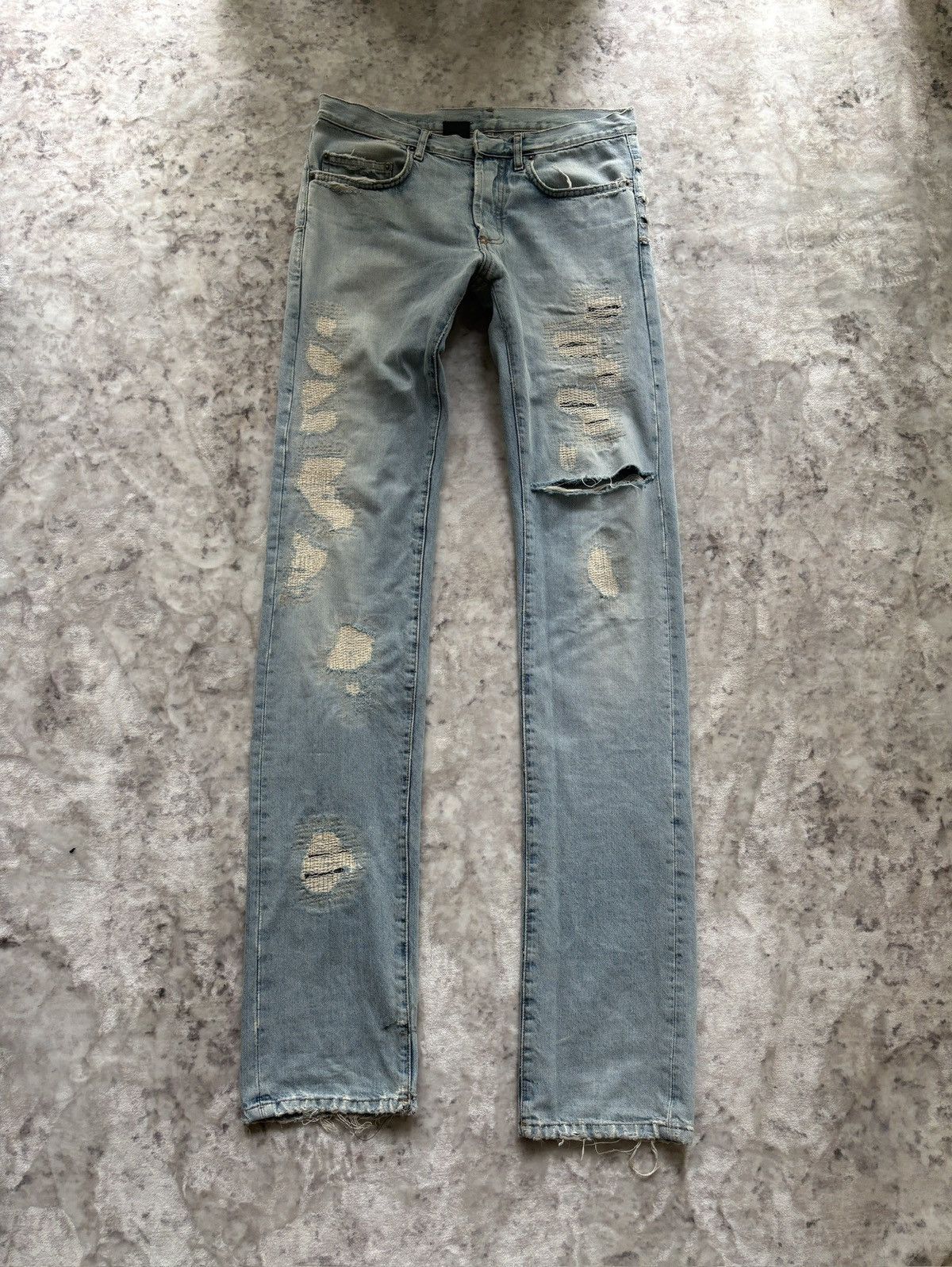 Dior Dior SS06 Crash Denim Size US 28 / EU 44 - 1 Thumbnail