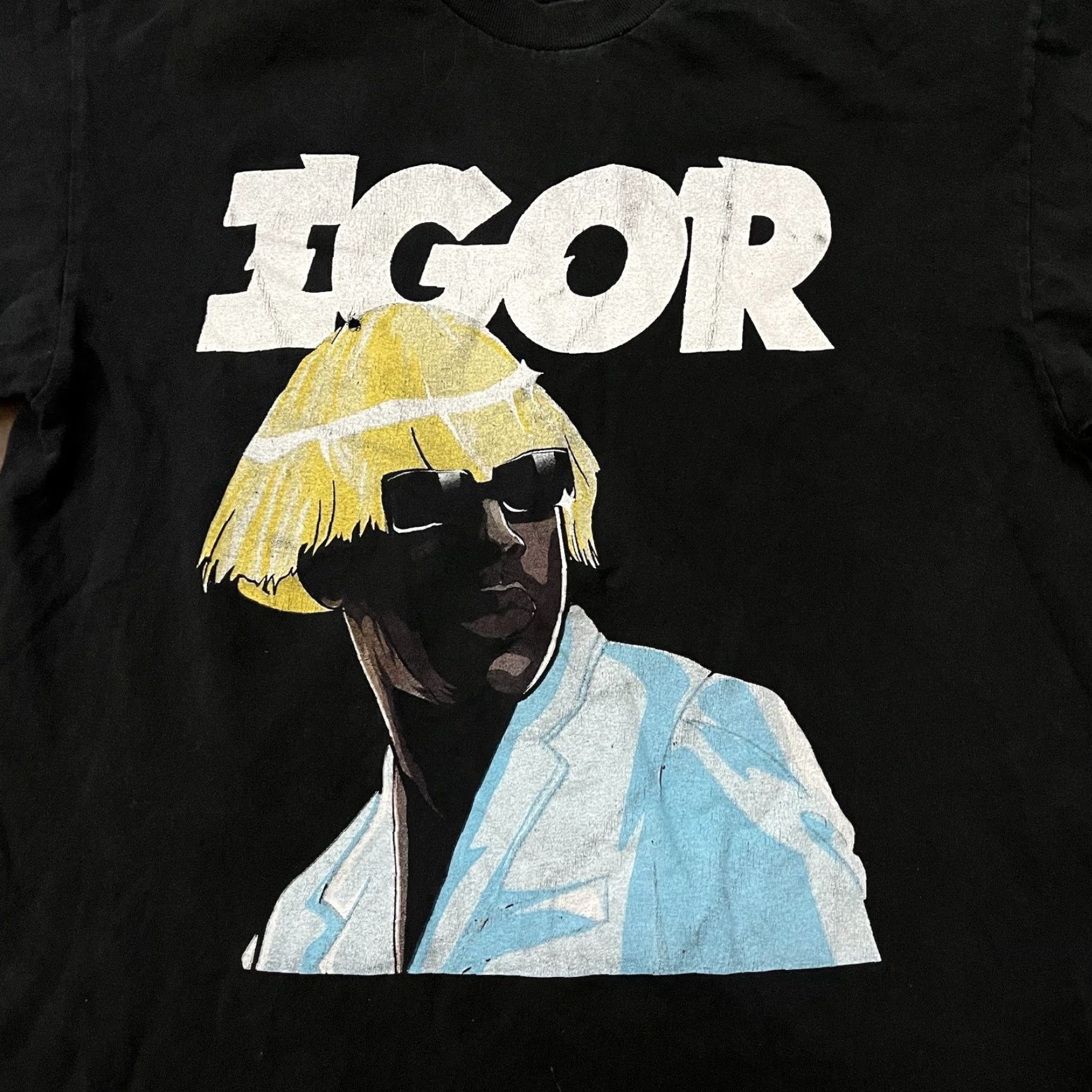 Vintage VINTAGE Tyler the Creator IGOR Golf Mens L T-Shirt Black Golf Wang Rap Tee Merch vtg Size US L / EU 52-54 / 3 - 2 Thumbnail