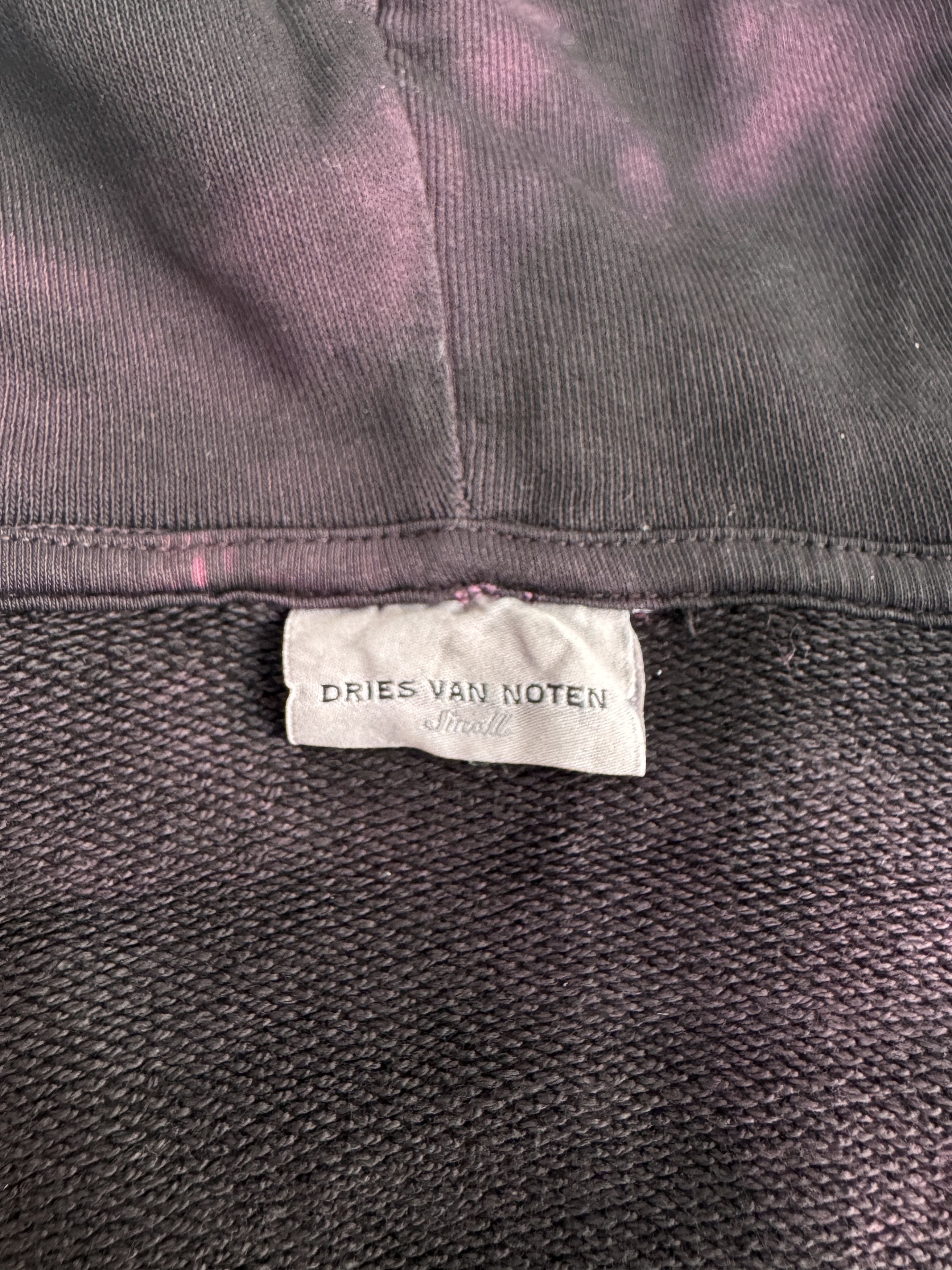 Dries Van Noten Tie-Dye Hoodie Sweatshirt Size US S / EU 44-46 / 1 - 3 Thumbnail