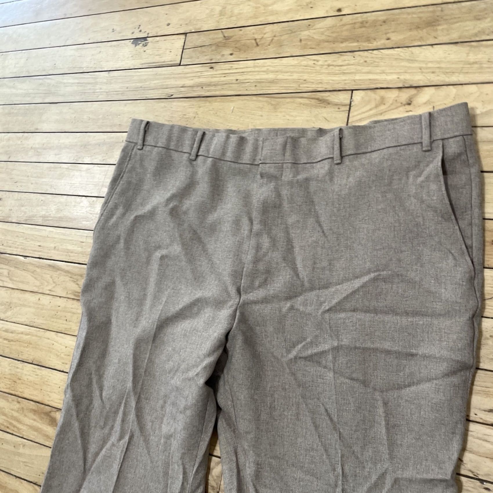 Levi's VINTAGE Levi's Action Slacks Pants Men 40x28 Brown STA-PREST Flat Wide Trousers Karriere Size US 36 / EU 52 - 4 Thumbnail