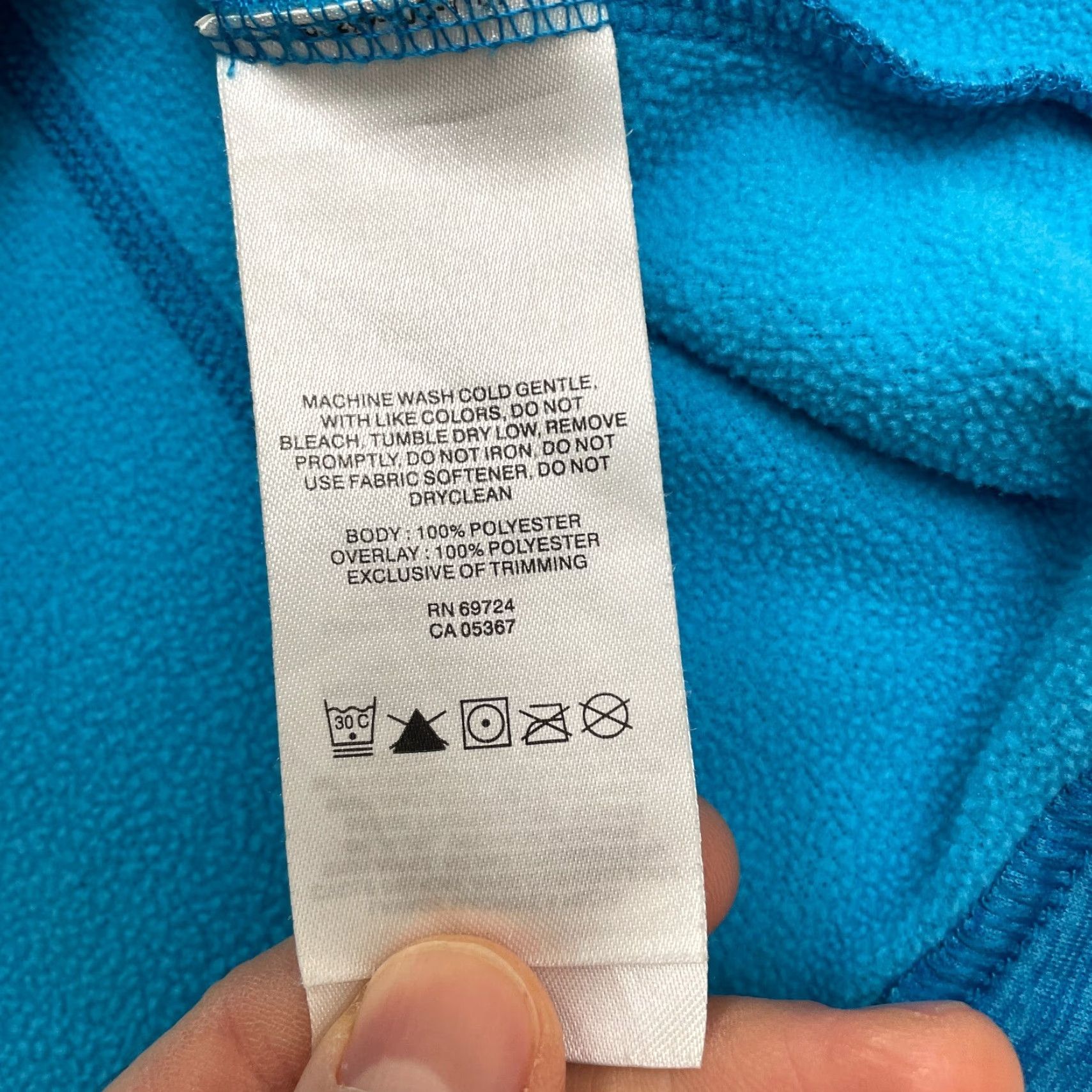 Vintage Columbia Rosemont Jacket Womens Small Blue Thumbhole 1/2 Zip Pullover Active Size S / US 4 / IT 40 - 6 Thumbnail