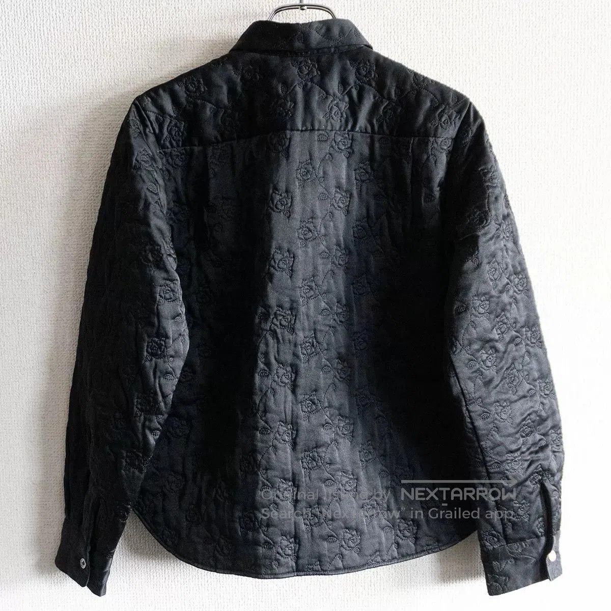 Tricot Comme des Garcons COMME des GARÇONS Tricot Silk Shirt Jacket. Size M / US 6-8 / IT 42-44 - 2 Thumbnail