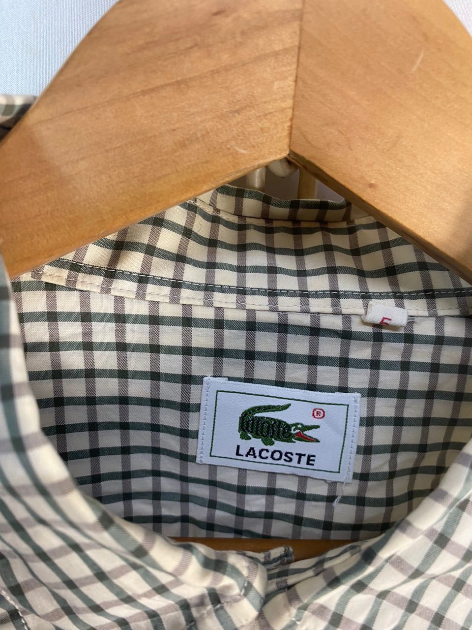 Lacoste Lacoste small logo button up long sleeve shirt Size US XL / EU 56 / 4 - 5 Thumbnail