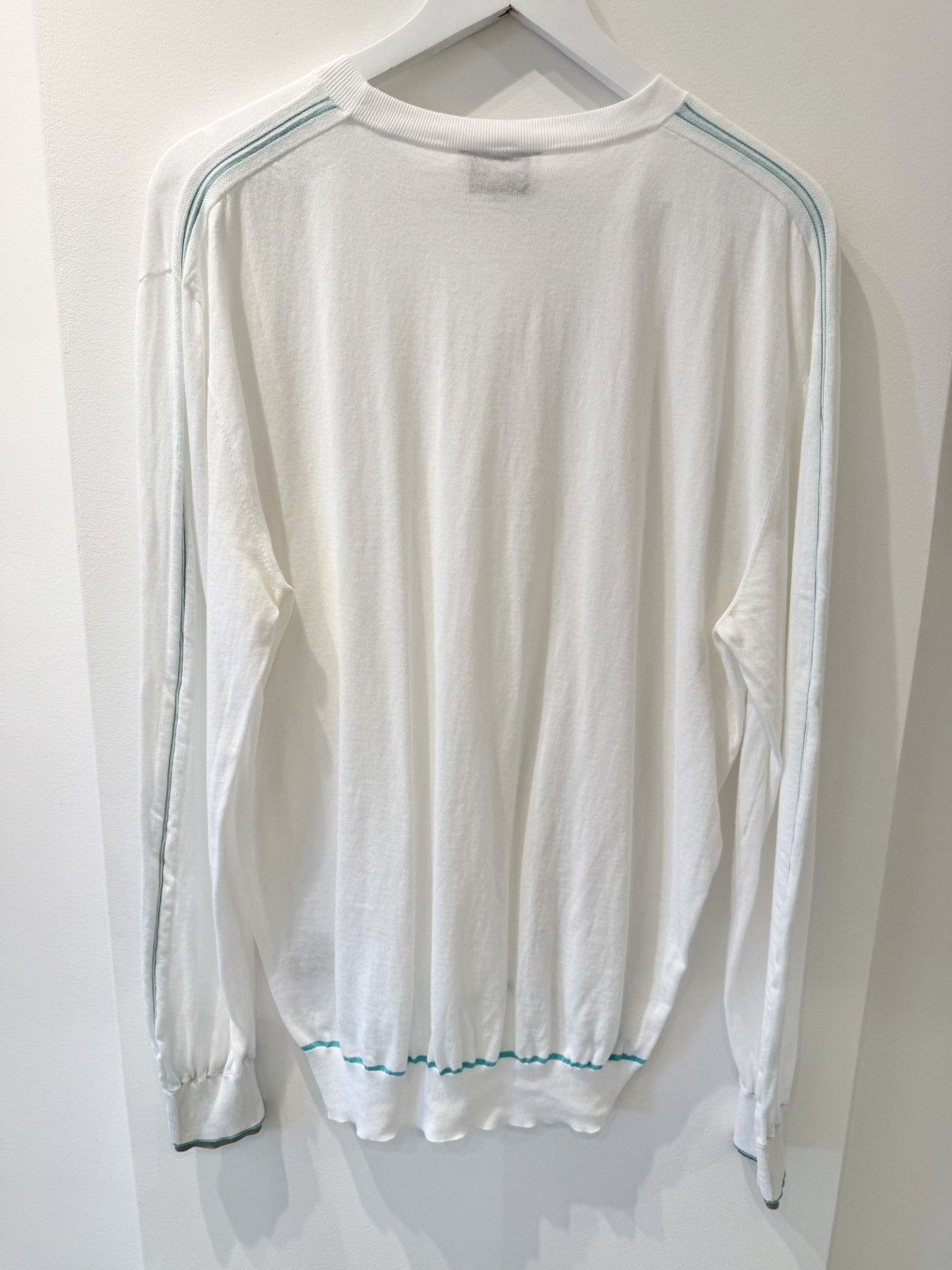Hermes Hermès - White Long Sleeve Tee, Size XL Size US XL / EU 56 / 4 - 2 Thumbnail