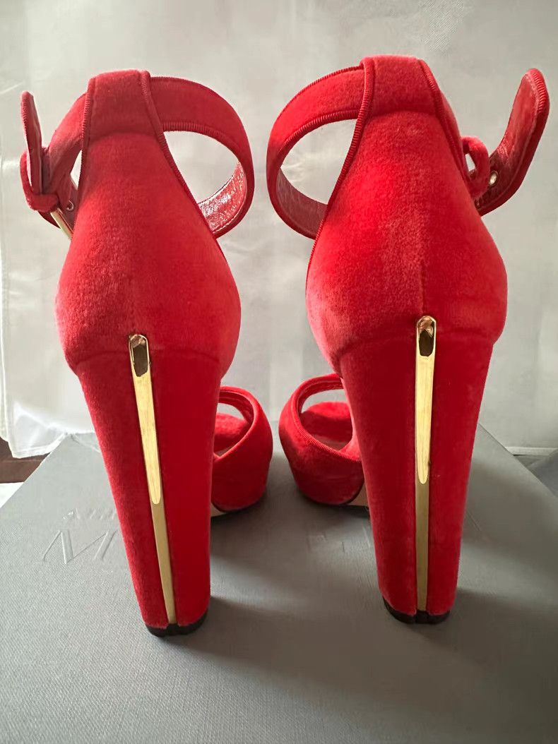 Alexander McQueen Alexander McQueen Sandals Heels。Q9 Size US 6 / IT 36 - 3 Thumbnail