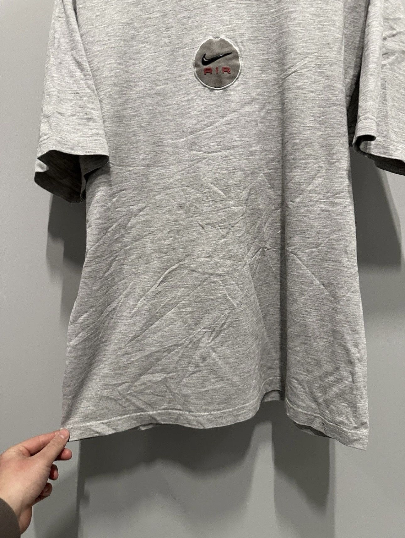 Nike Nike Vintage 90s T-Shirt 3D Logo Japanese Style Y2K Size US L / EU 52-54 / 3 - 8 Thumbnail