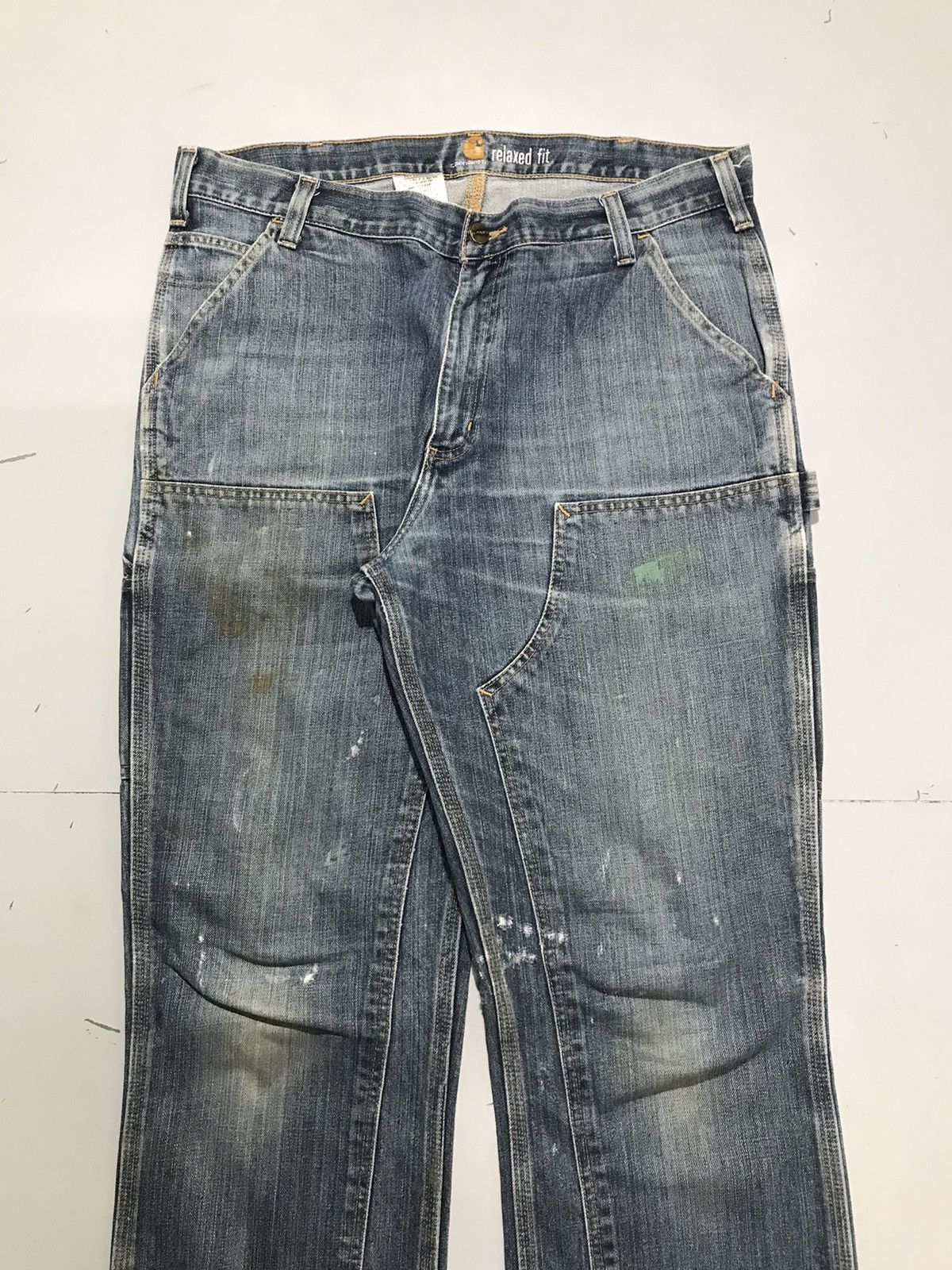 Carhartt Vintage Carhartt double knee painted denim Size US 38 / EU 54 - 5 Thumbnail