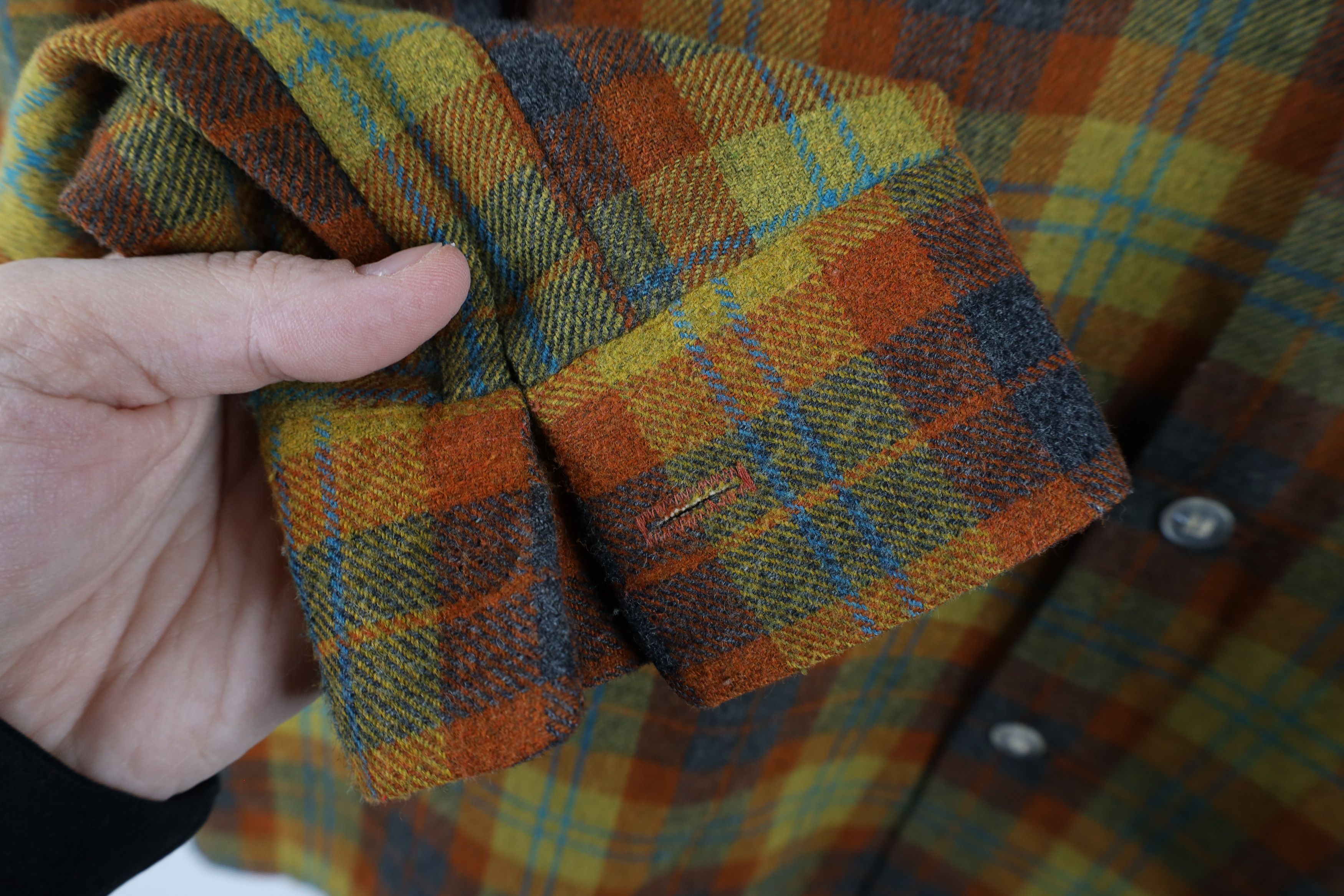 Vintage Vintage 50s 60s Rockabilly Board Button Shirt Plaid USA Size US L / EU 52-54 / 3 - 4 Thumbnail