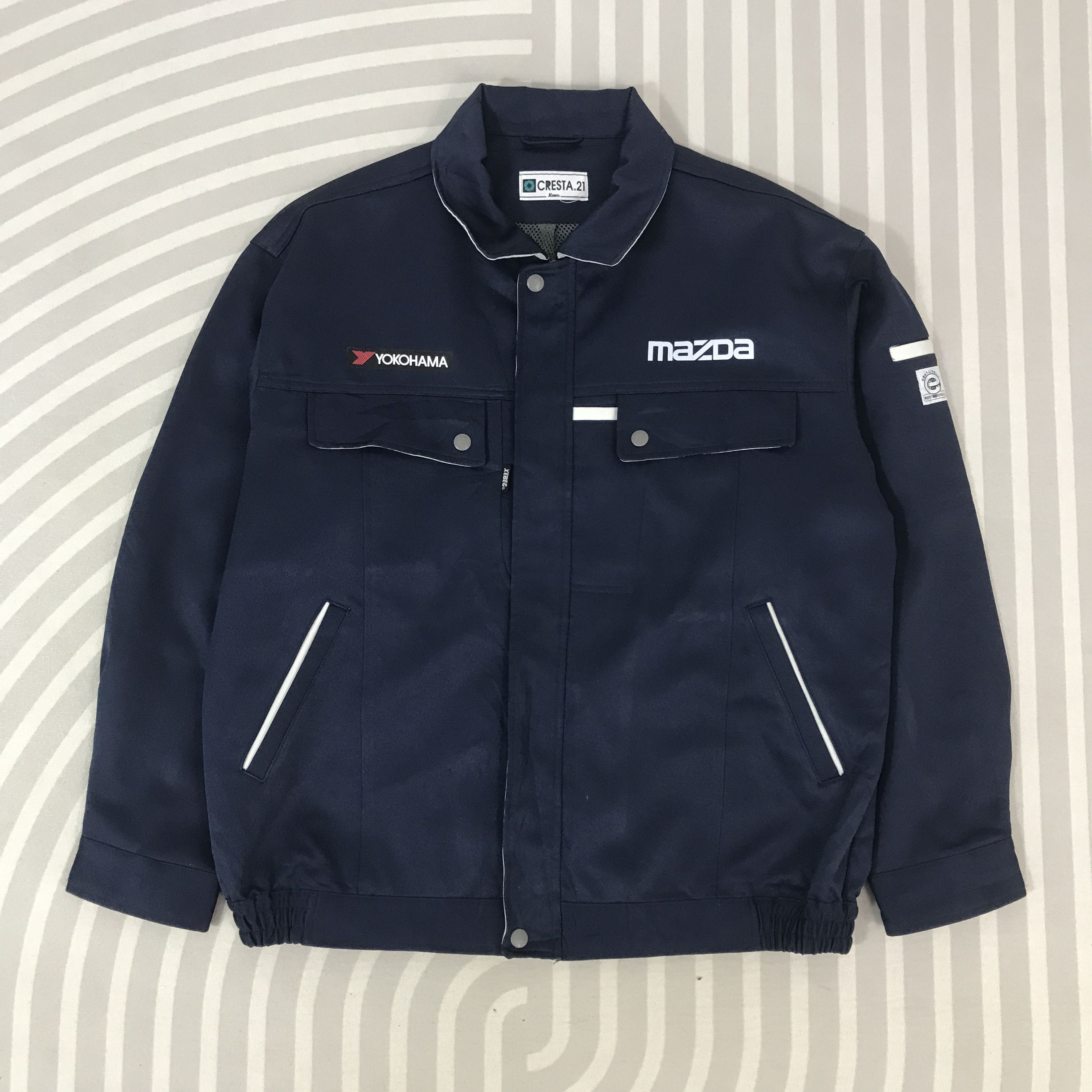 Sports Specialties Vintage Mazda Racing Motorsport Custom Jacket K64B5 Size US L / EU 52-54 / 3 - 2 Thumbnail