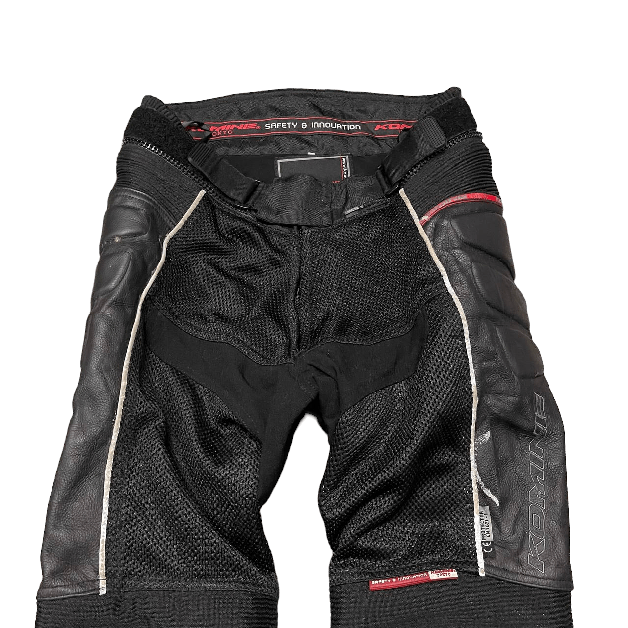 Kadoya Vintage Komine Racing Safety & Innovation Leather Pant Size US 31 - 2 Thumbnail