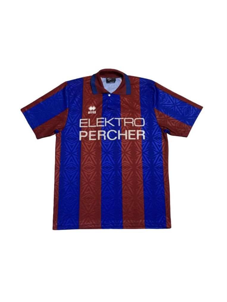 Errea Vintage Errea Football Jersey Shirt Template Barcelona XL Size US L / EU 52-54 / 3 - 1 Thumbnail