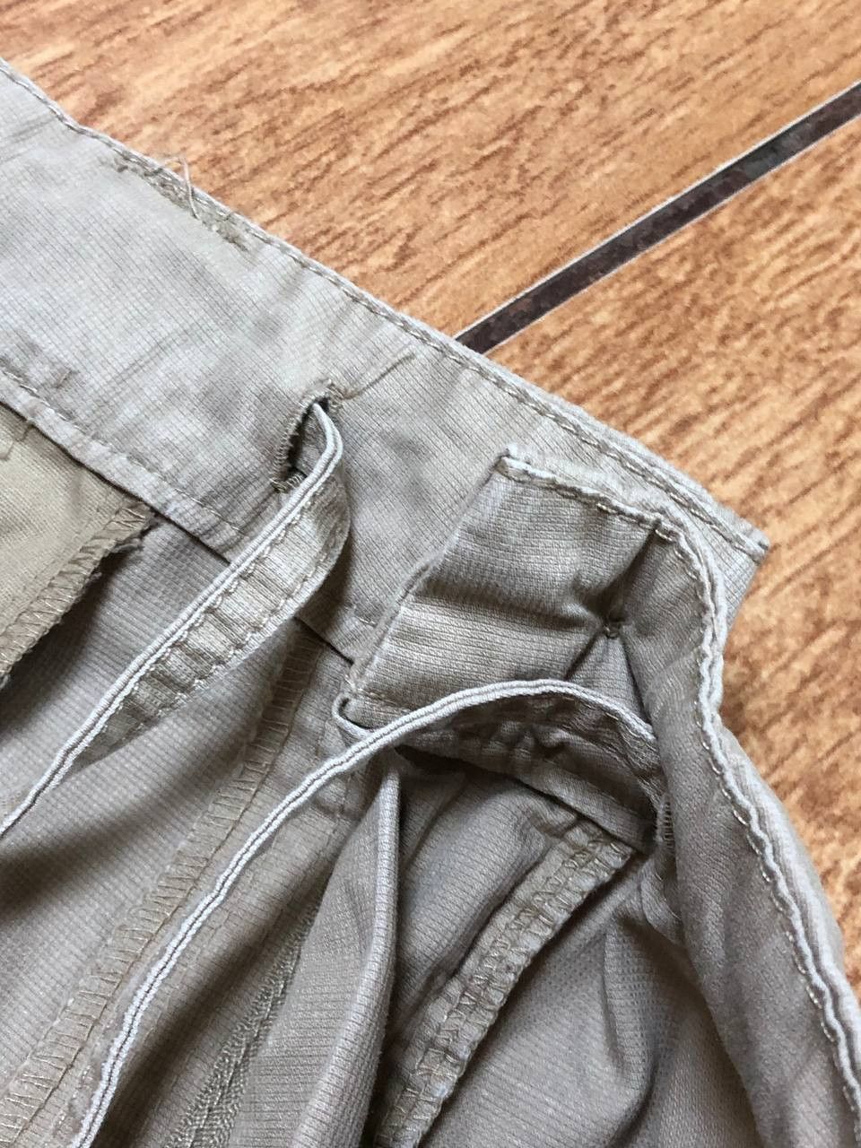 Nike NIKE Y2K beige denim shorts Vintage size L streetwear Size US 34 / EU 50 - 14 Thumbnail