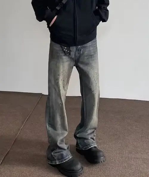 Japanese Brand Straight Leg Matsuzaka x Kawa Size US 29 - 4 Thumbnail