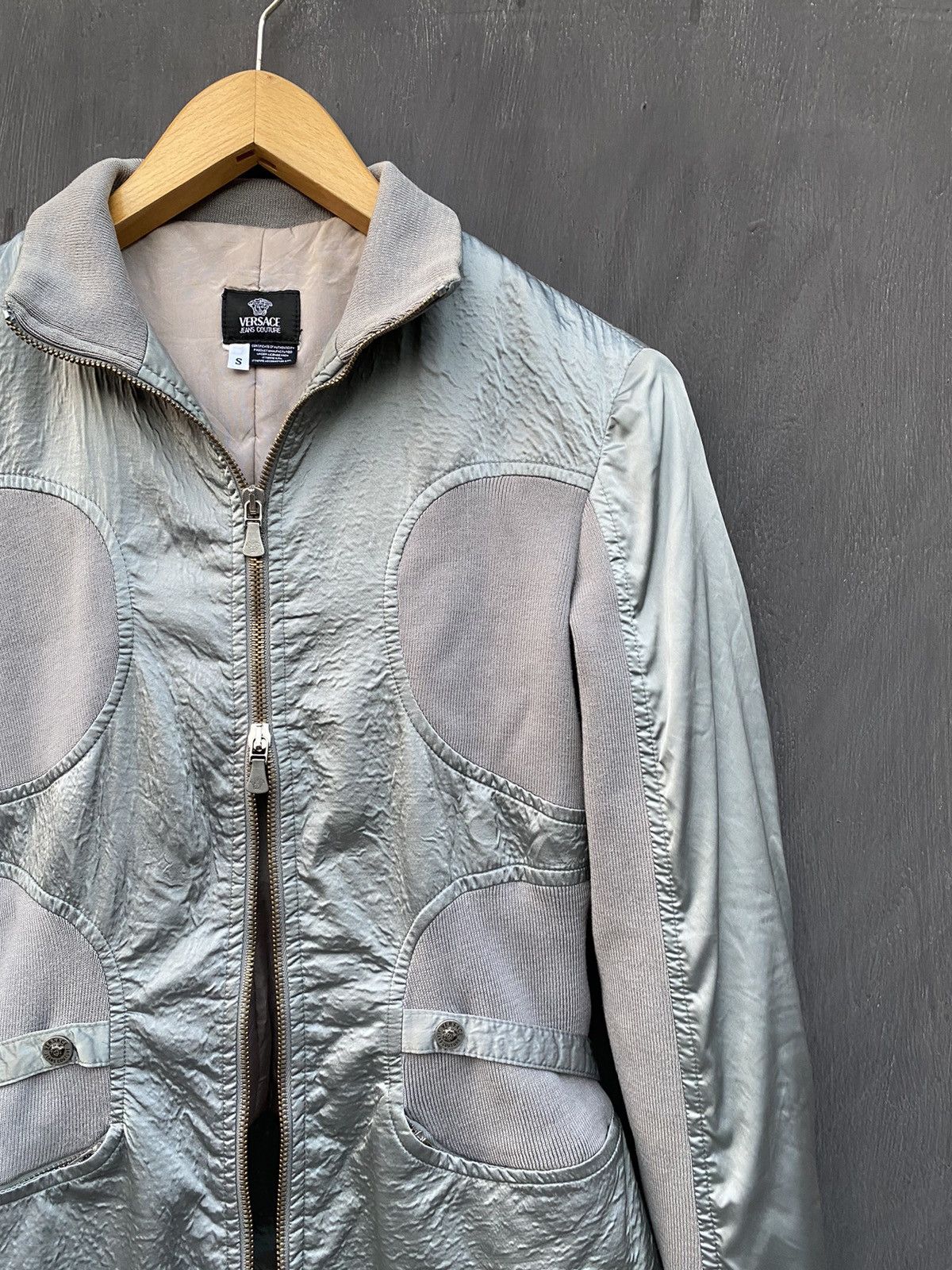 Versace Versace jeans couture metallic vintage jacket size S Size S / US 4 / IT 40 - 9 Thumbnail