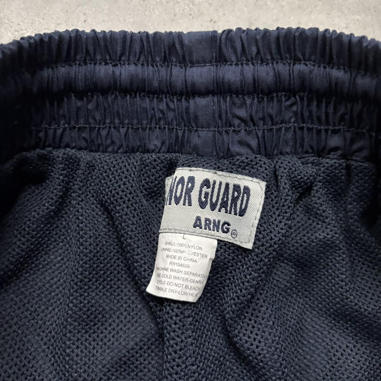 Japanese Brand × Vintage Crazy Vintage Y2K/2000s Baggy Navy Blue Streetwear Track Pants! Size US 30 / EU 46 - 8 Thumbnail