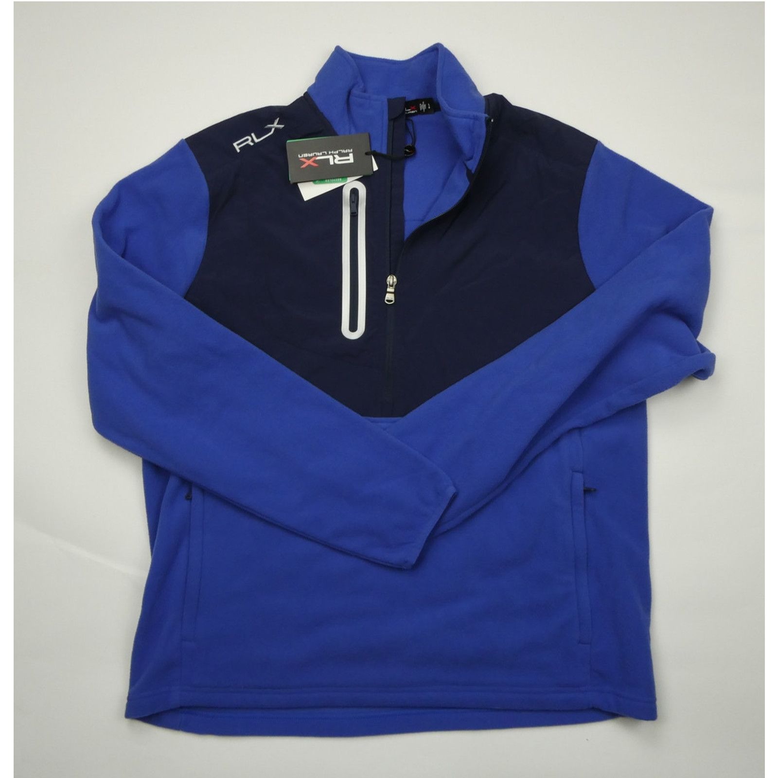 NEW Ralph Lauren RLX fleece 1/2 zip pullover jacket large