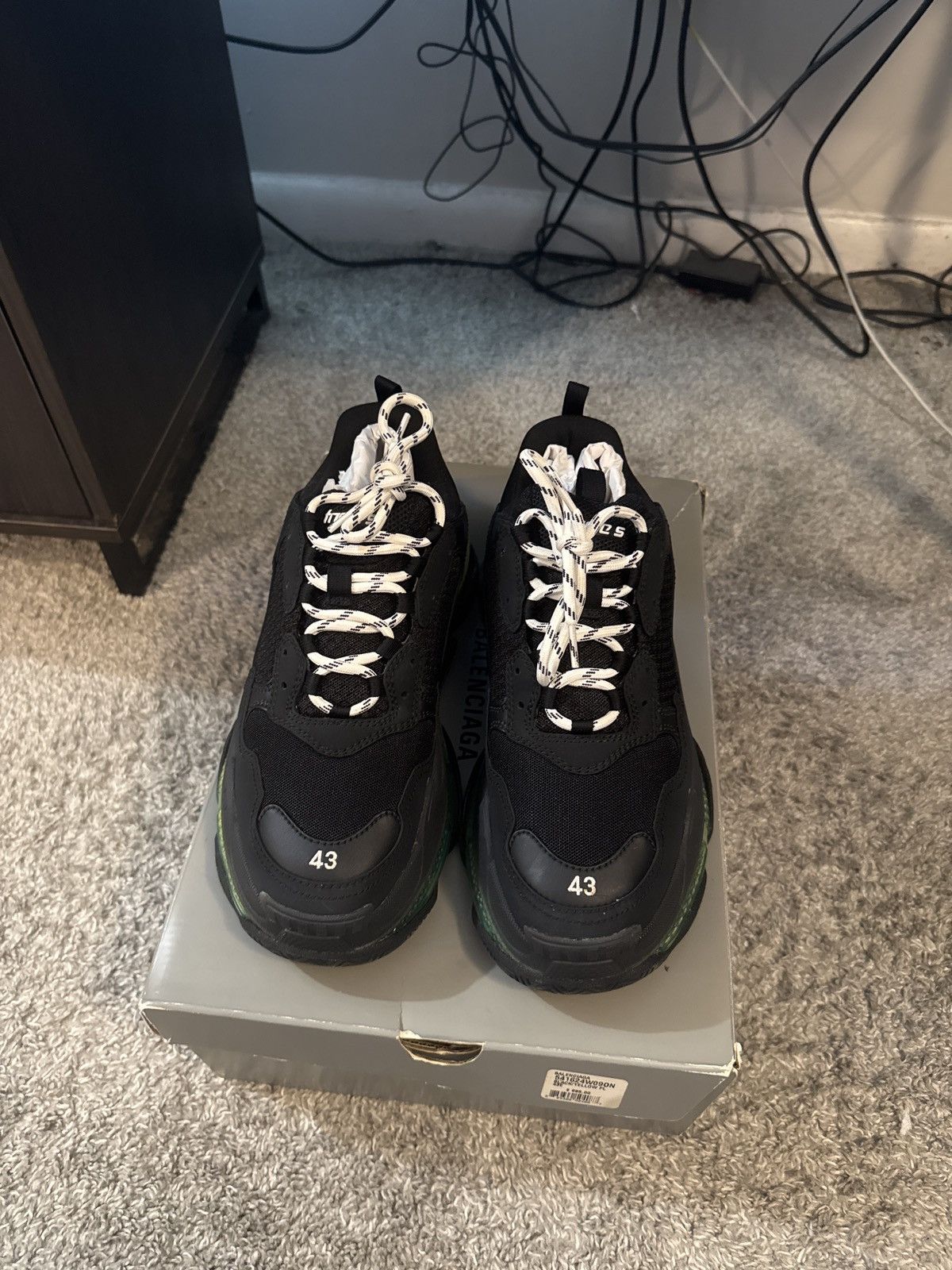 Balenciaga Balenciaga Triple S Clear Sole Size US 10 / EU 43 - 2 Thumbnail