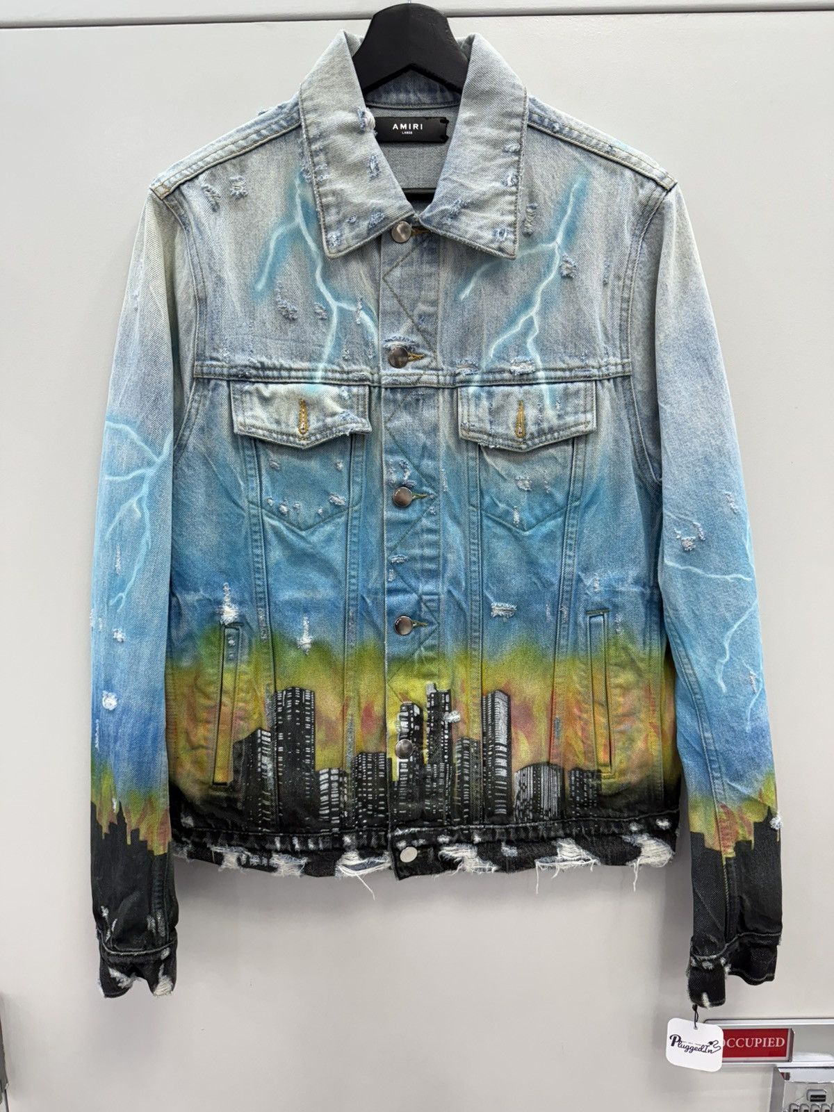 Amiri Amiri Dragon City Denim Jacket Size US L / EU 52-54 / 3 - 1 Thumbnail
