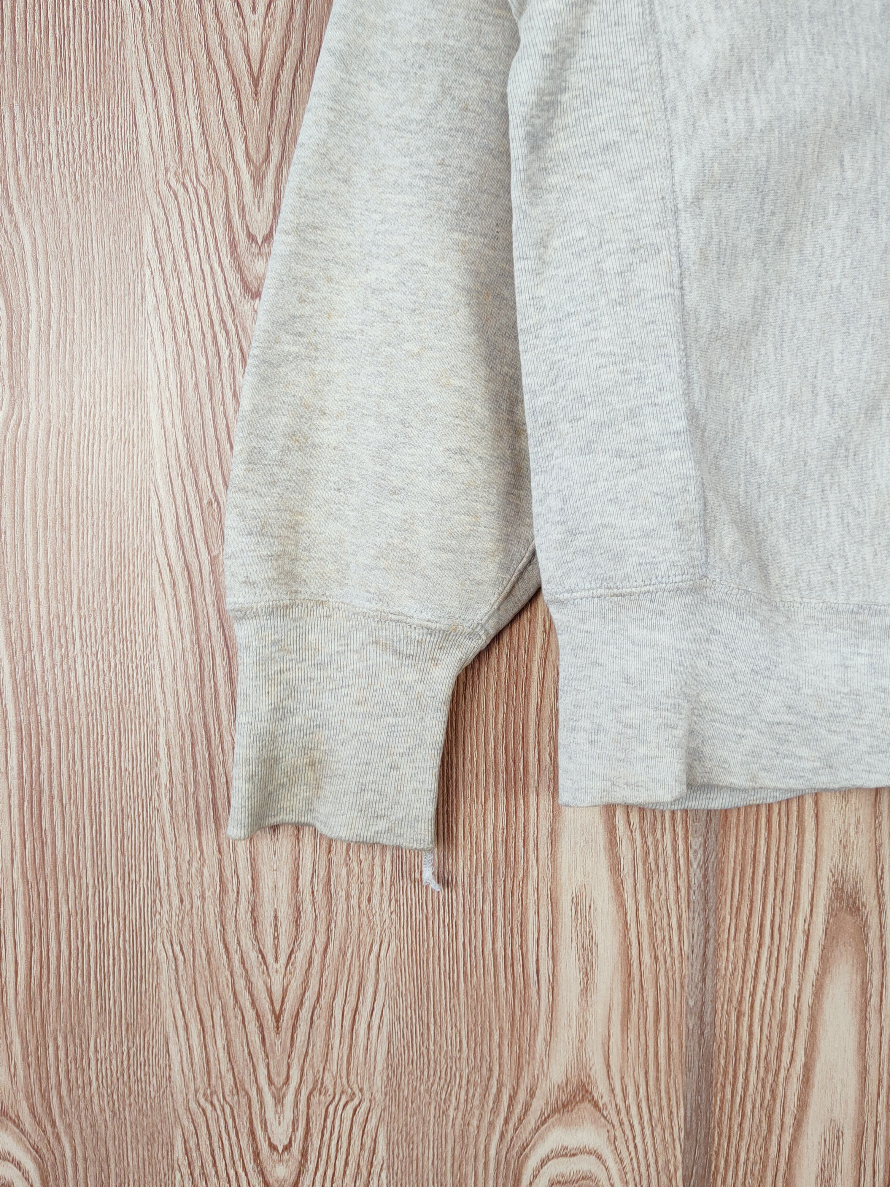 Champion Old Vintage 💥 Champion Gray Faded Sweatshirts (USA) Size US XL / EU 56 / 4 - 5 Thumbnail