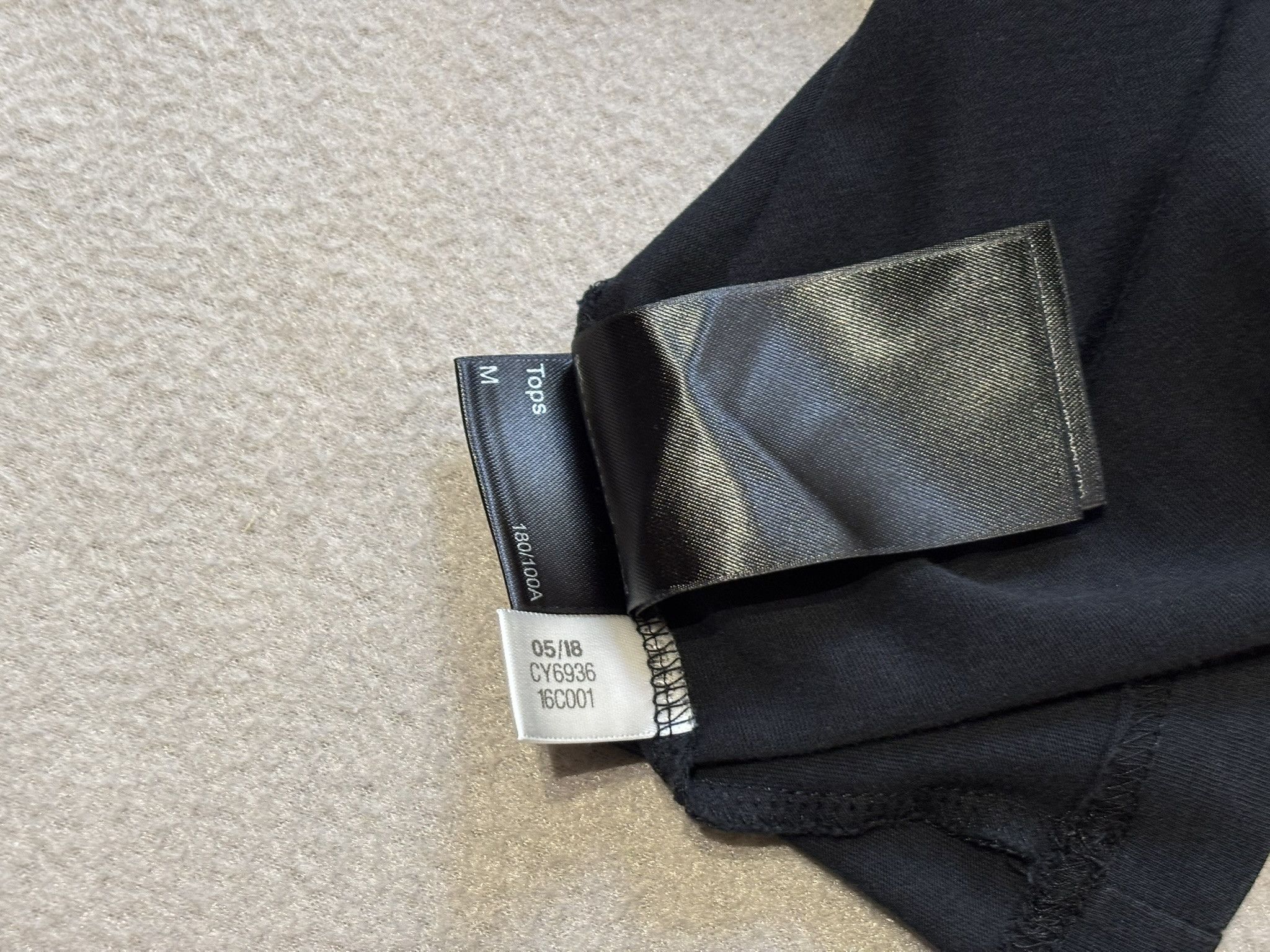 Y-3 Y-3 Classic Adidas Black T-Shirt Medium Size US M / EU 48-50 / 2 - 14 Thumbnail
