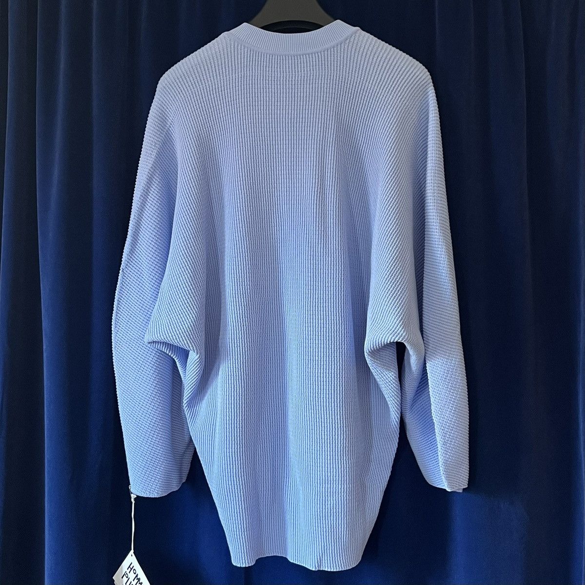 Homme Plisse Issey Miyake Homme Plissé Issey Miyake Baby Blue Sweater Size US S / EU 44-46 / 1 - 2 Thumbnail