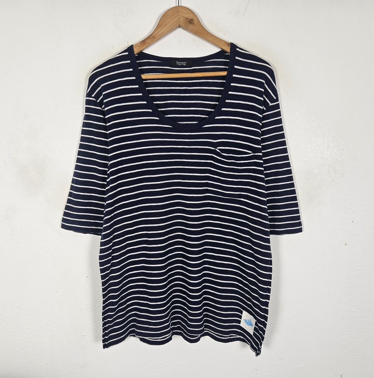 Undercover Undercover Undercoverism Underman stripe shirt Size US L / EU 52-54 / 3 - 3 Thumbnail