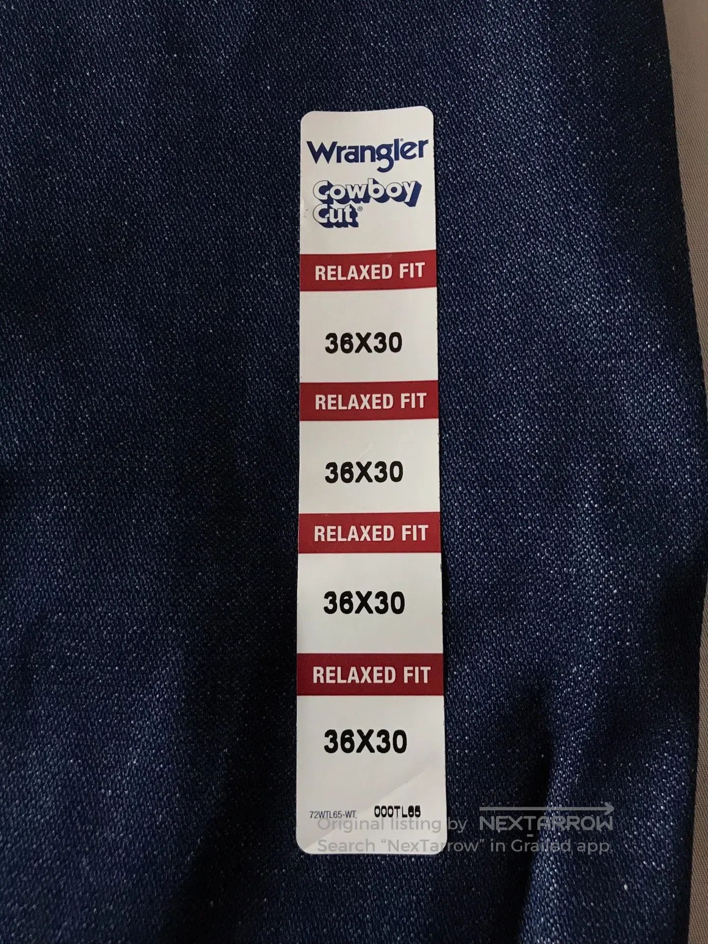Wrangler Wrangler 31MWZ Denim Jeans. Size US 36 / EU 52 - 6 Thumbnail