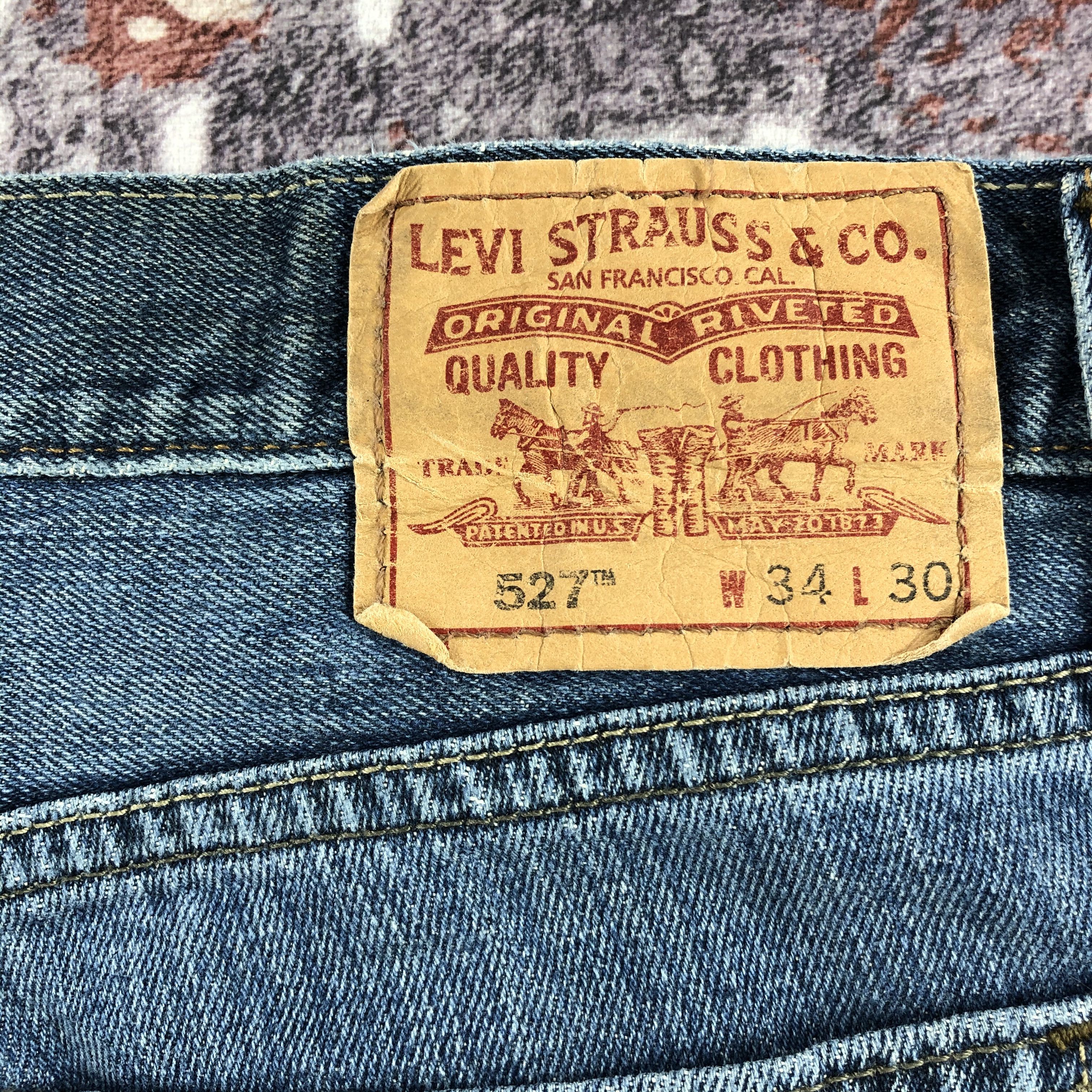 Levi's × Vintage Vintage Blue Wash Levis 527 Flare Jeans-JM2307 Size US 36 / EU 52 - 7 Thumbnail