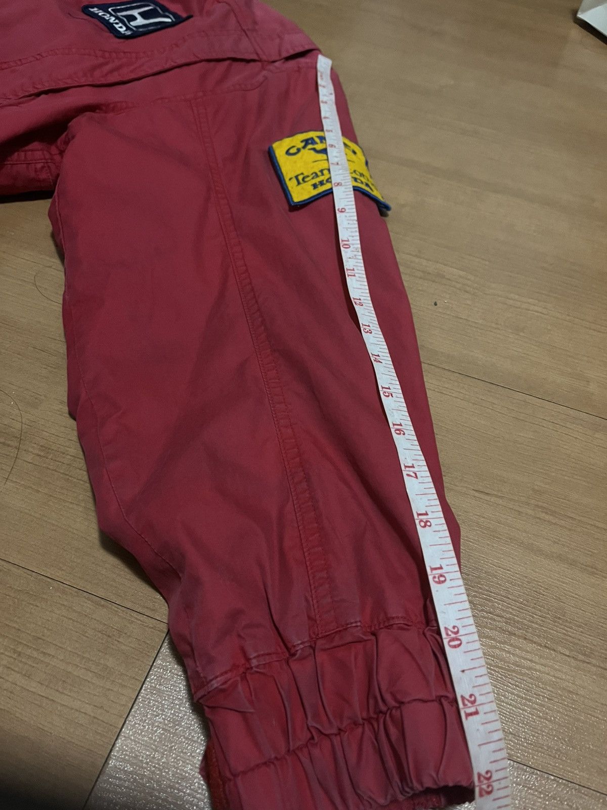 Honda Vintage Honda F1 Racing Jacket (Camel Team Lotus Patch) - L Size US L / EU 52-54 / 3 - 13 Thumbnail