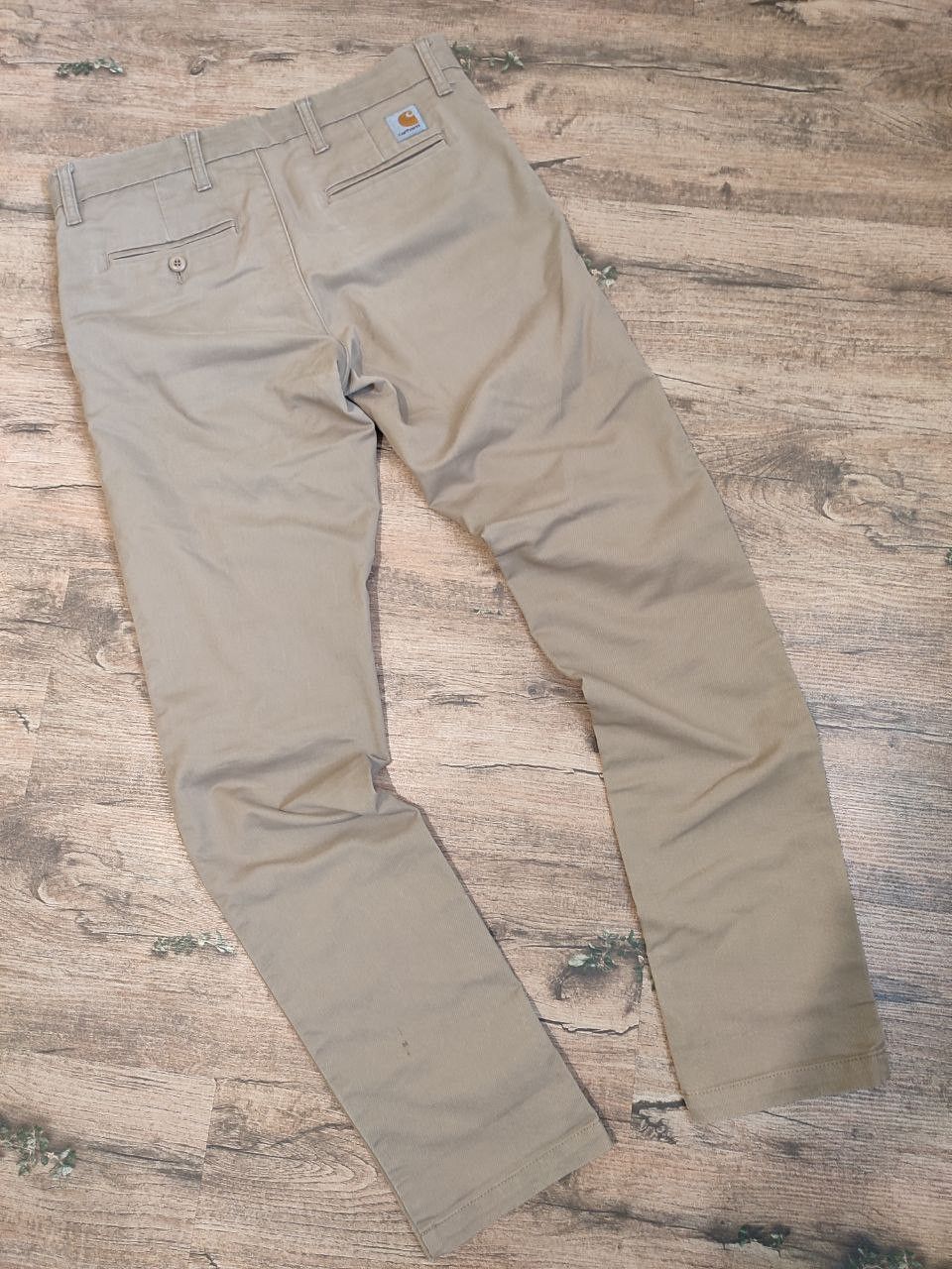 Carhartt Carhartt Work in Progres Beige Sid casual Pants Men’s 30x32 Size US 30 / EU 46 - 1 Thumbnail