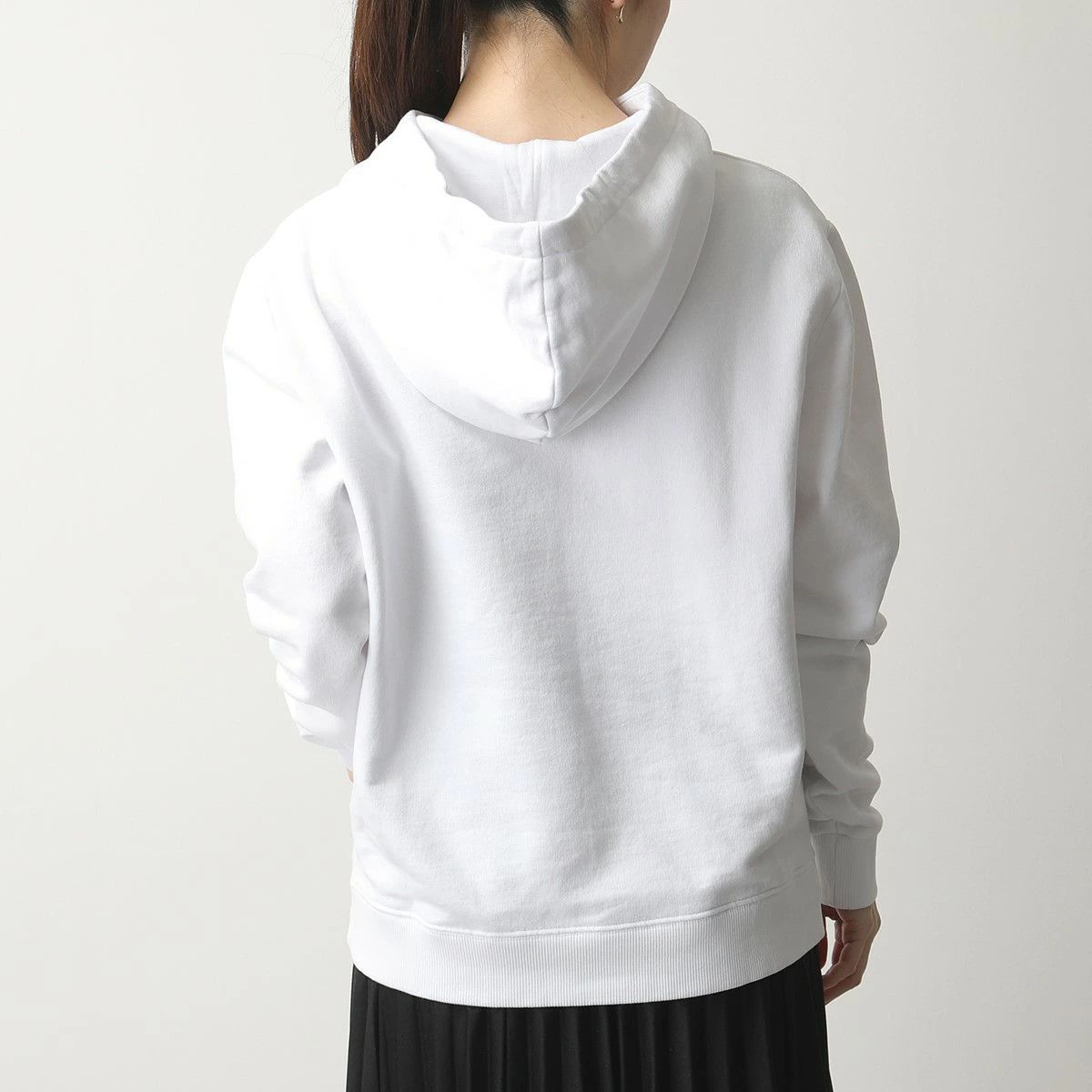 Saint Laurent Paris o1s1wg110924 Unisex Rive Gauche Hoodie in White Size US M / EU 48-50 / 2 - 6 Thumbnail