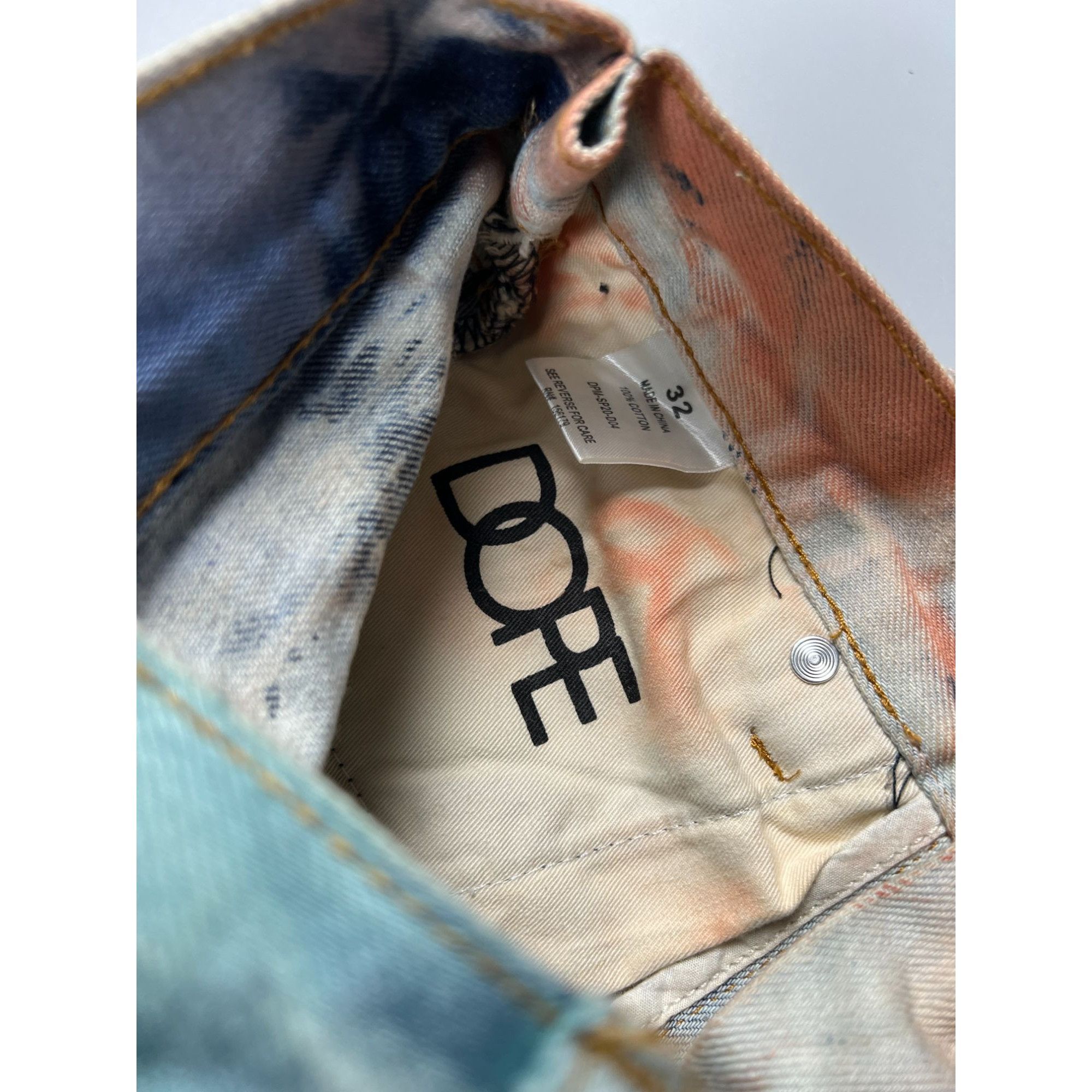 Other Dope Multicolour Skinny Denim Jeans Pants (Y0968) Size US 32 / EU 48 - 6 Thumbnail